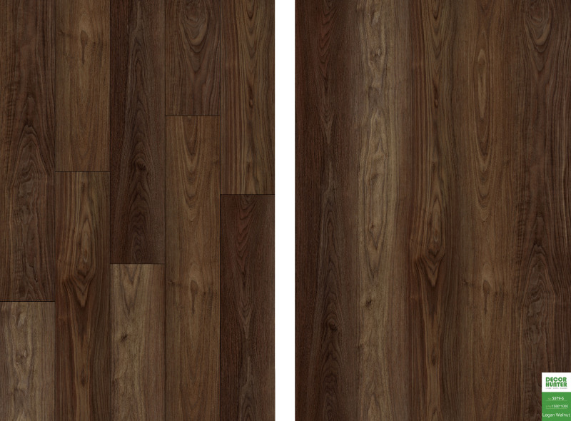 5079 Logan Walnut｜Wood Grain Vinyl Flooring Film