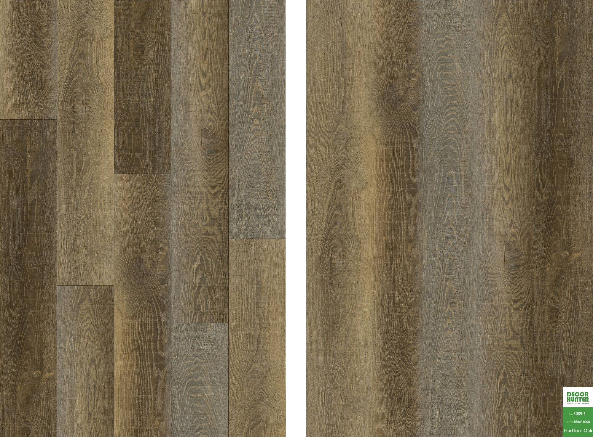 5089 Hartford Oak｜Wood Grain Vinyl Flooring Film