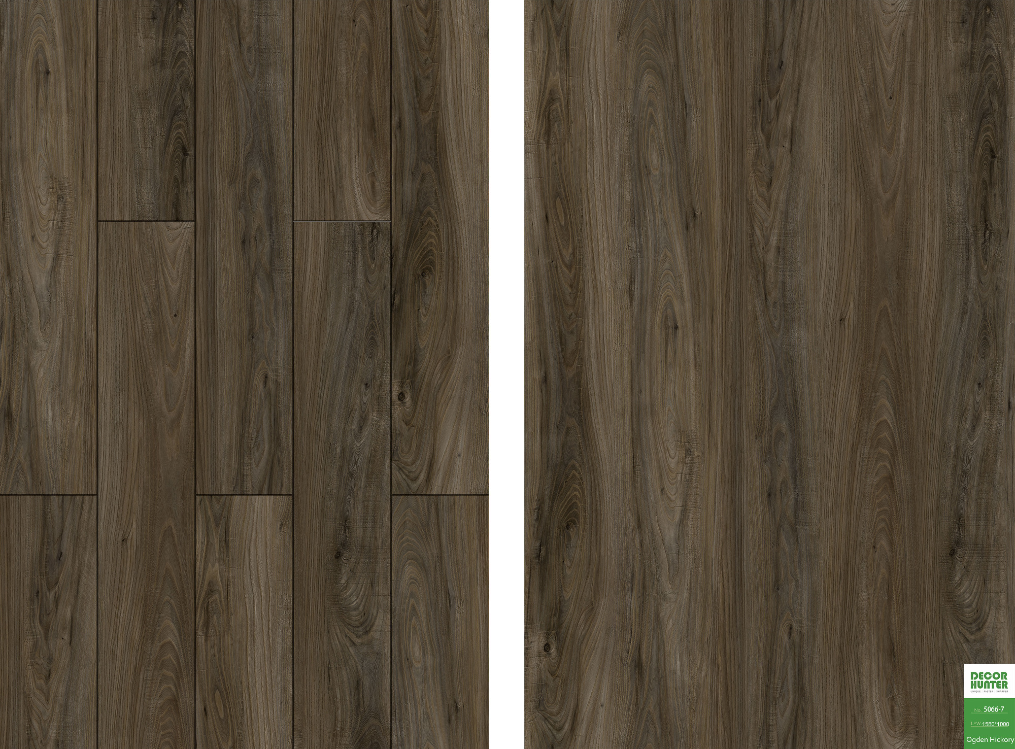 5066 Ogden Hickory｜Wood Grain Vinyl Flooring Film