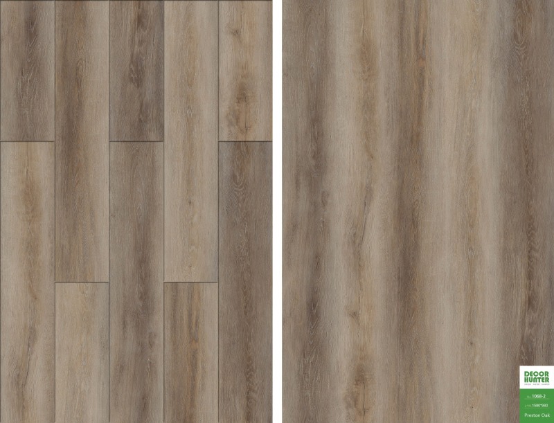 1068 Preston Oak｜Wood Grain Vinyl Flooring Film