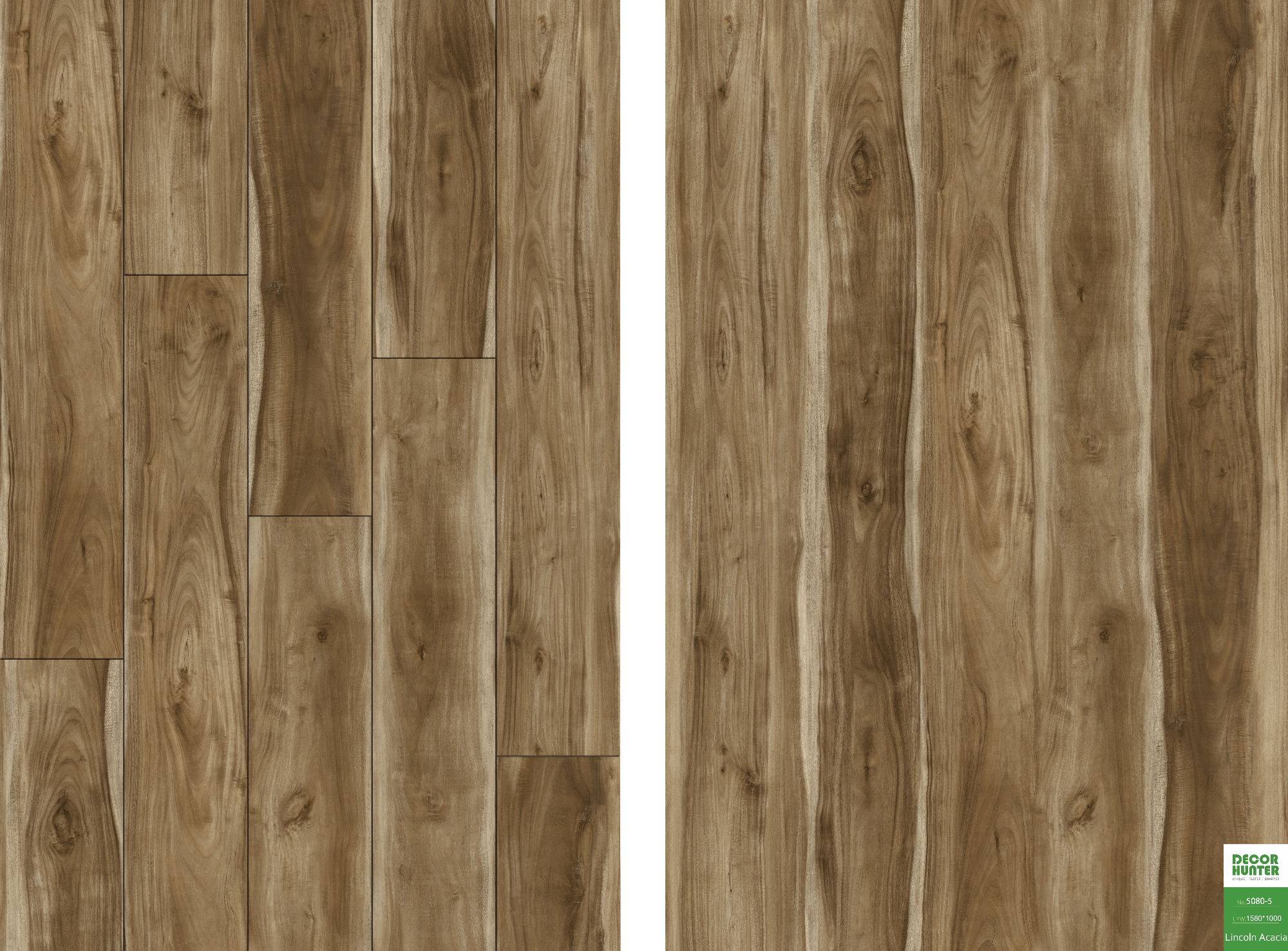 5080 Lincoln Acacia｜Wood Grain Vinyl Flooring Film