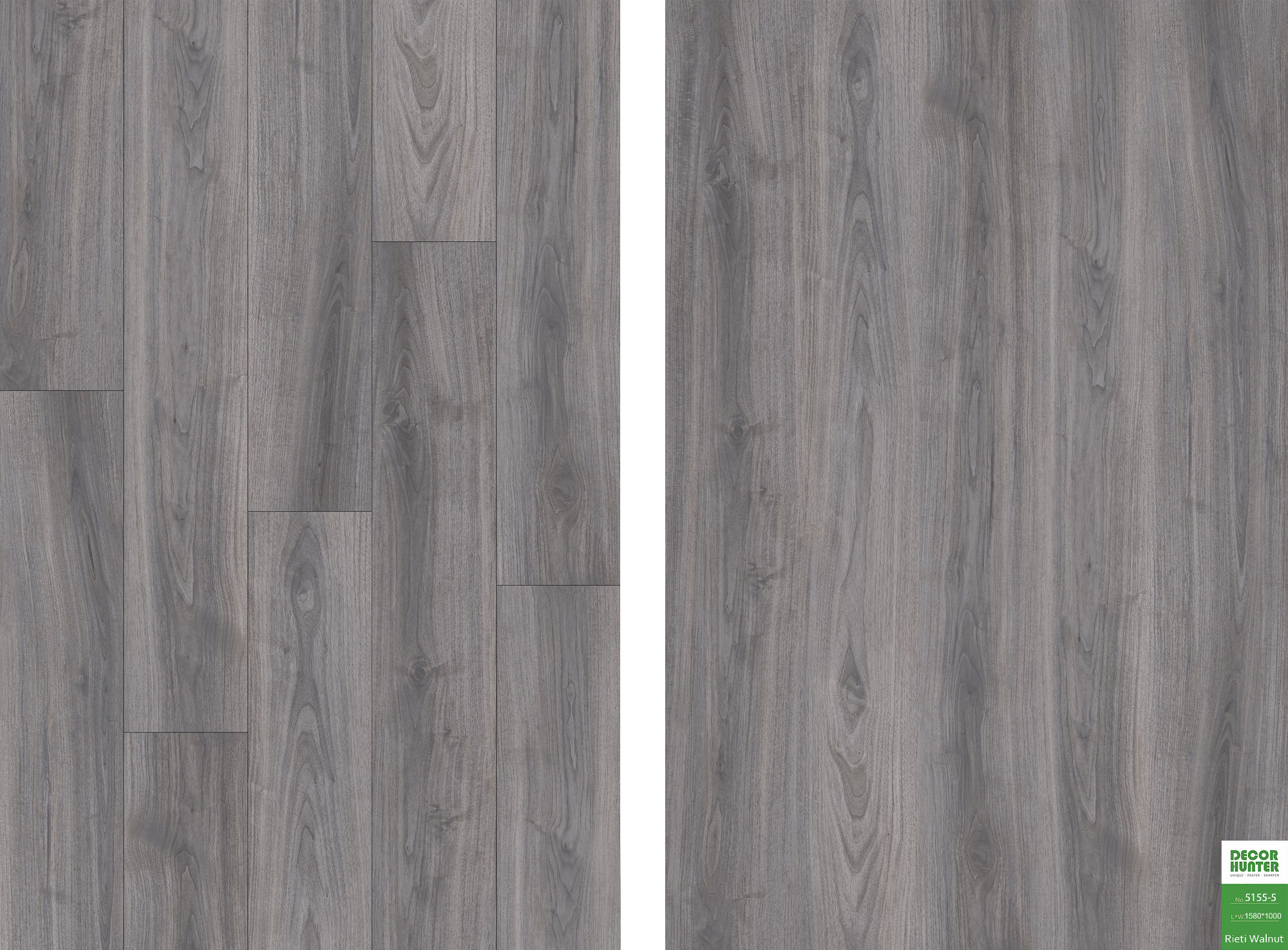 5155 Rieti Walnut｜Wood Grain Vinyl Flooring Film