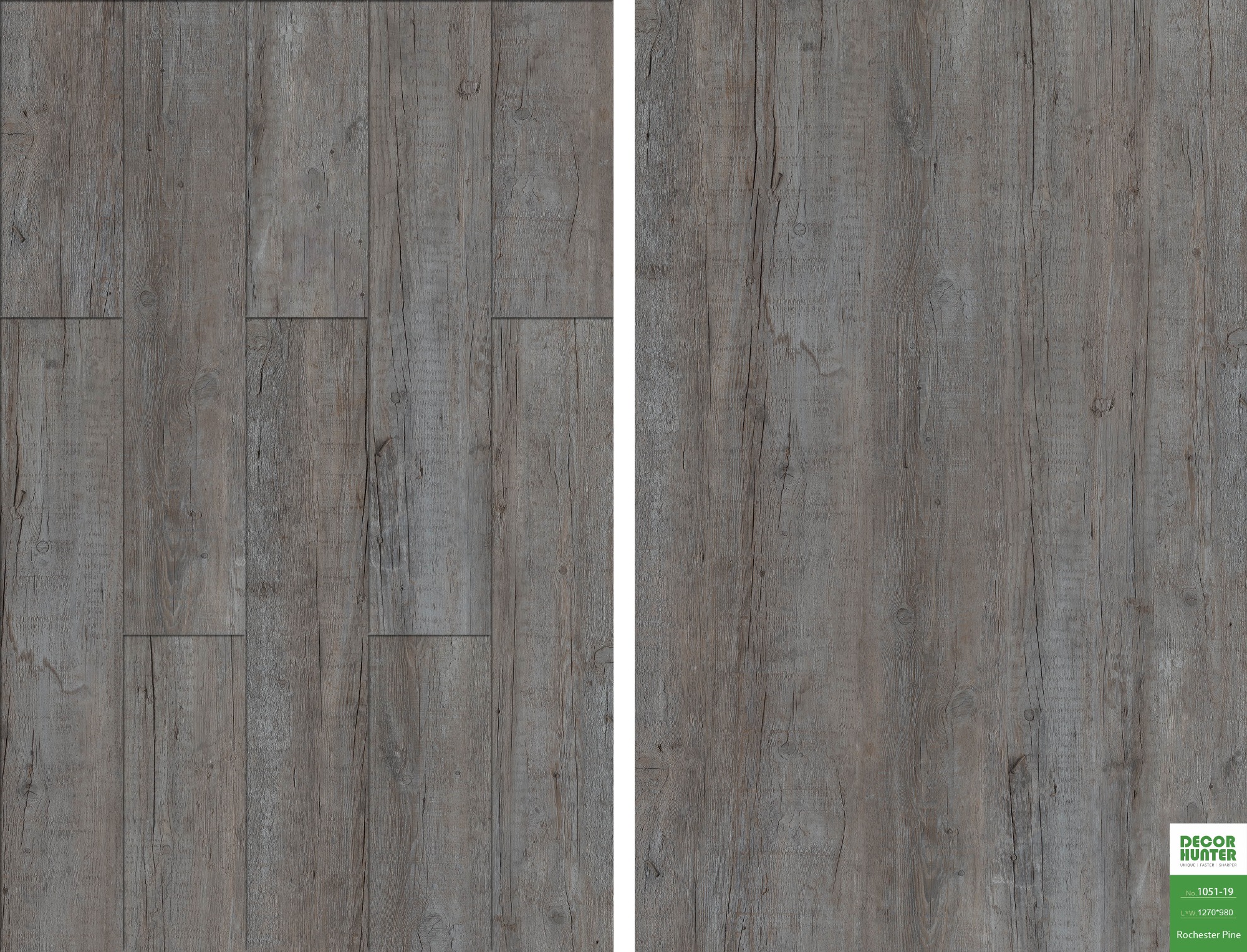 1051 Rochester Pine｜Wood Grain Vinyl Flooring Film