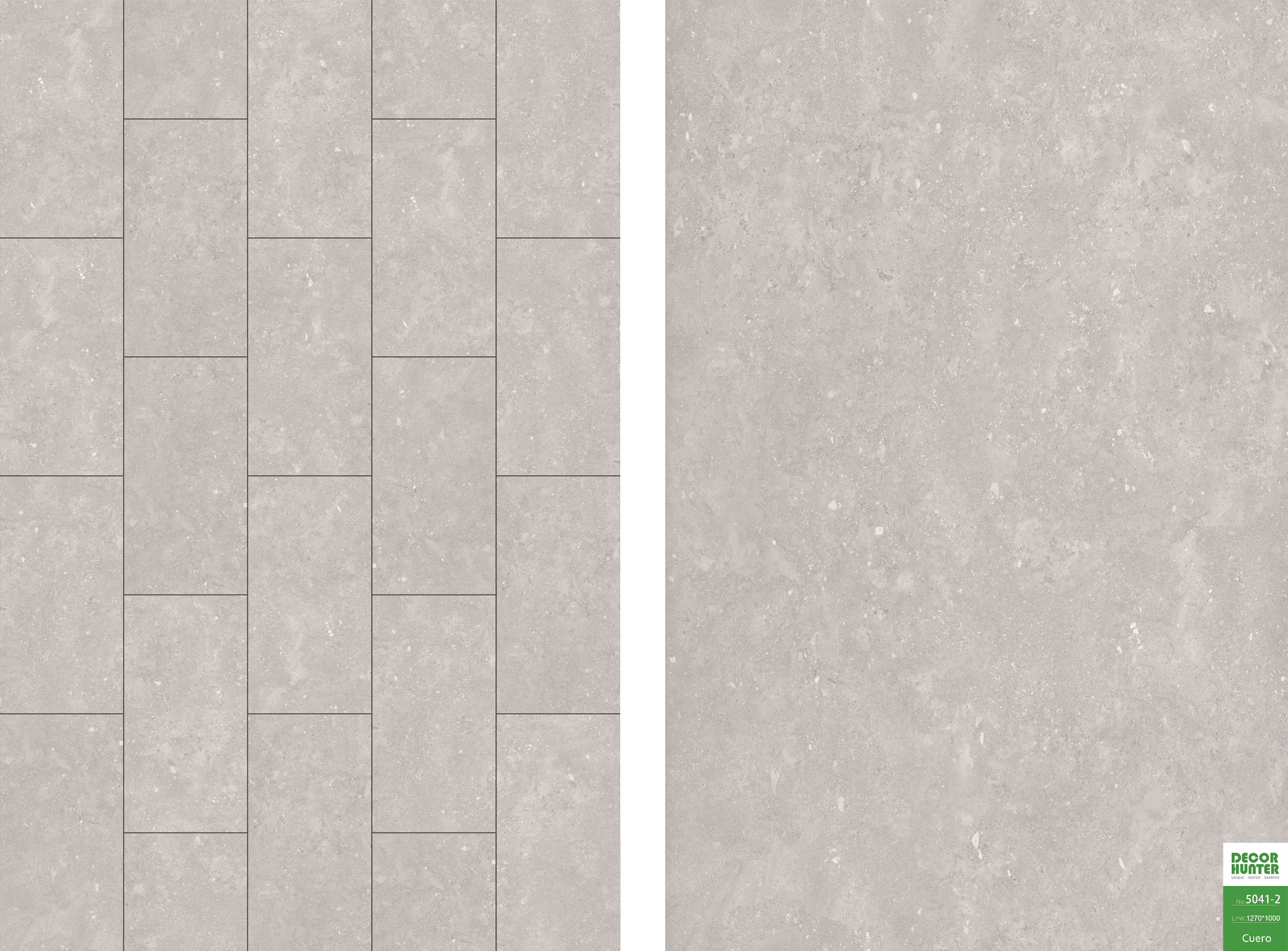 5041 Cuero｜Stone Texture Vinyl Flooring Film