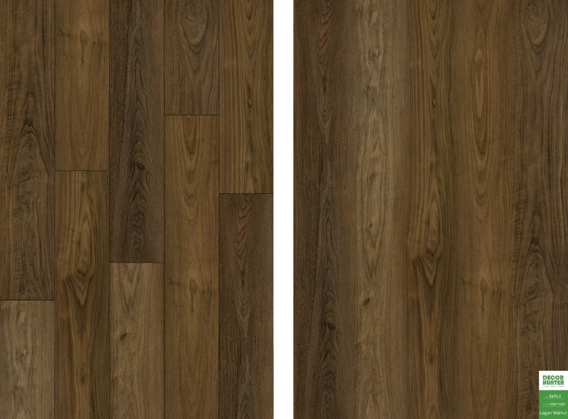 5079 Logan Walnut｜Wood Grain Vinyl Flooring Film