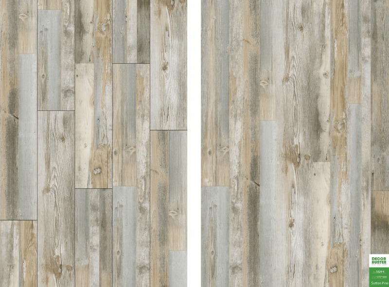 5024 Sutton Pine｜Wood Grain Vinyl Flooring Film