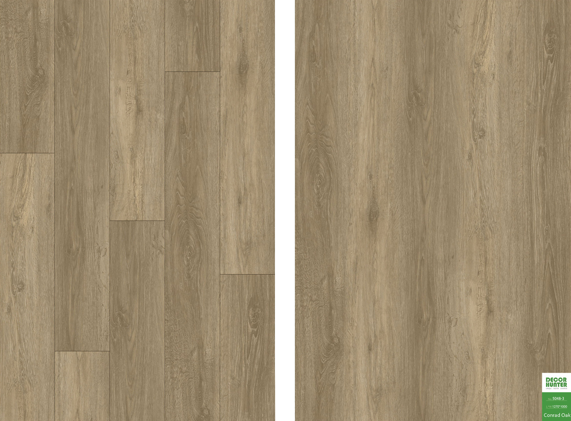 5048 Conrad Oak｜Wood Grain Vinyl Flooring Film