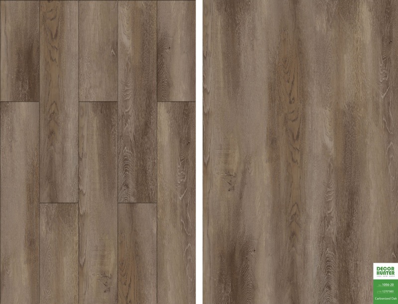 1056 Carbonized Oak｜Wood Grain Vinyl Flooring Film