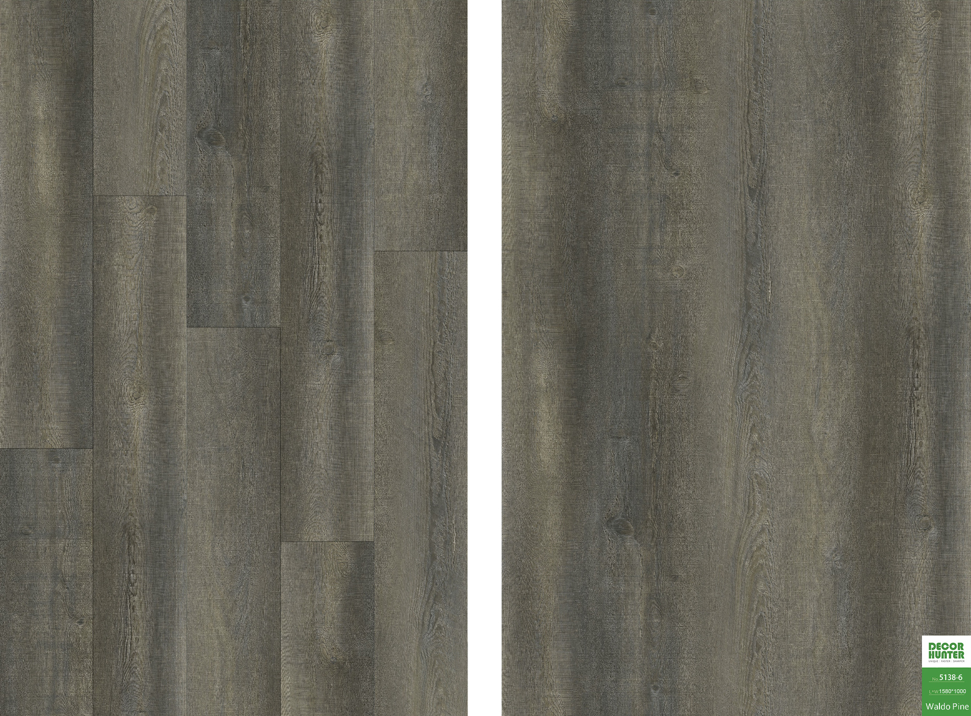 5138 Waldo Pine｜Wood Grain Vinyl Flooring Film