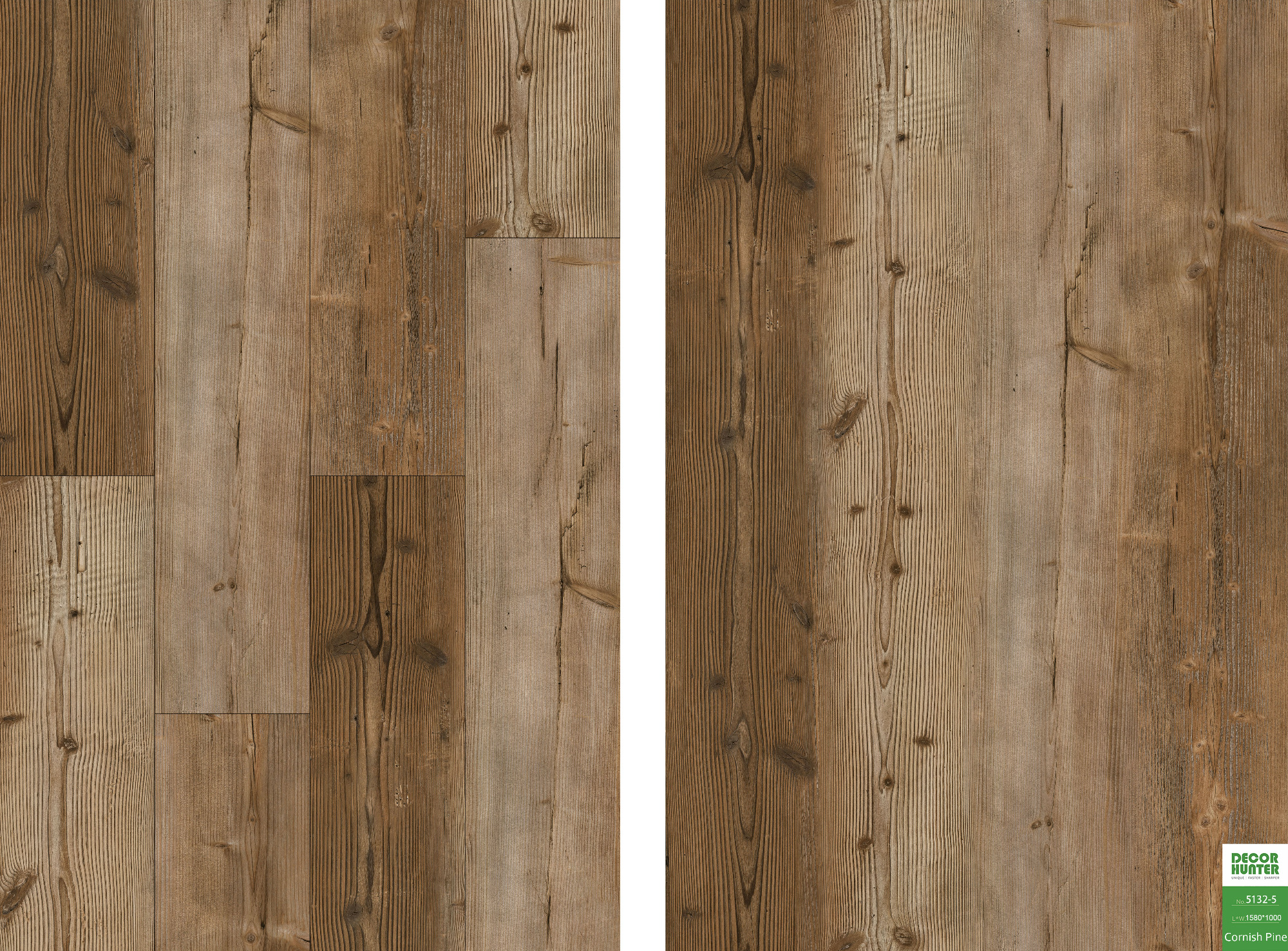 5132 Cornish Pine｜Wood Grain Vinyl Flooring Film