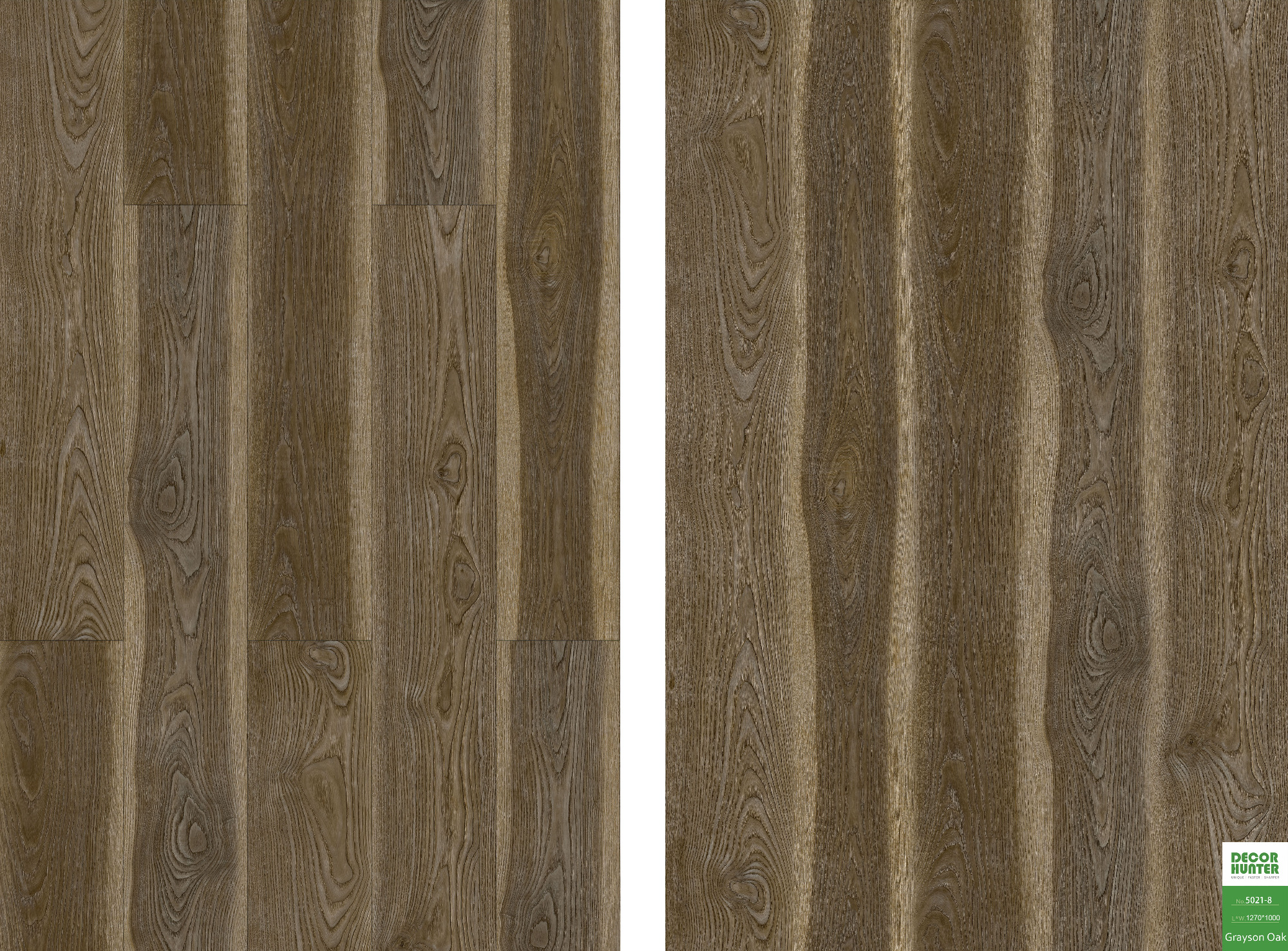 5021 Grayson Oak｜Wood Grain Vinyl Flooring Film