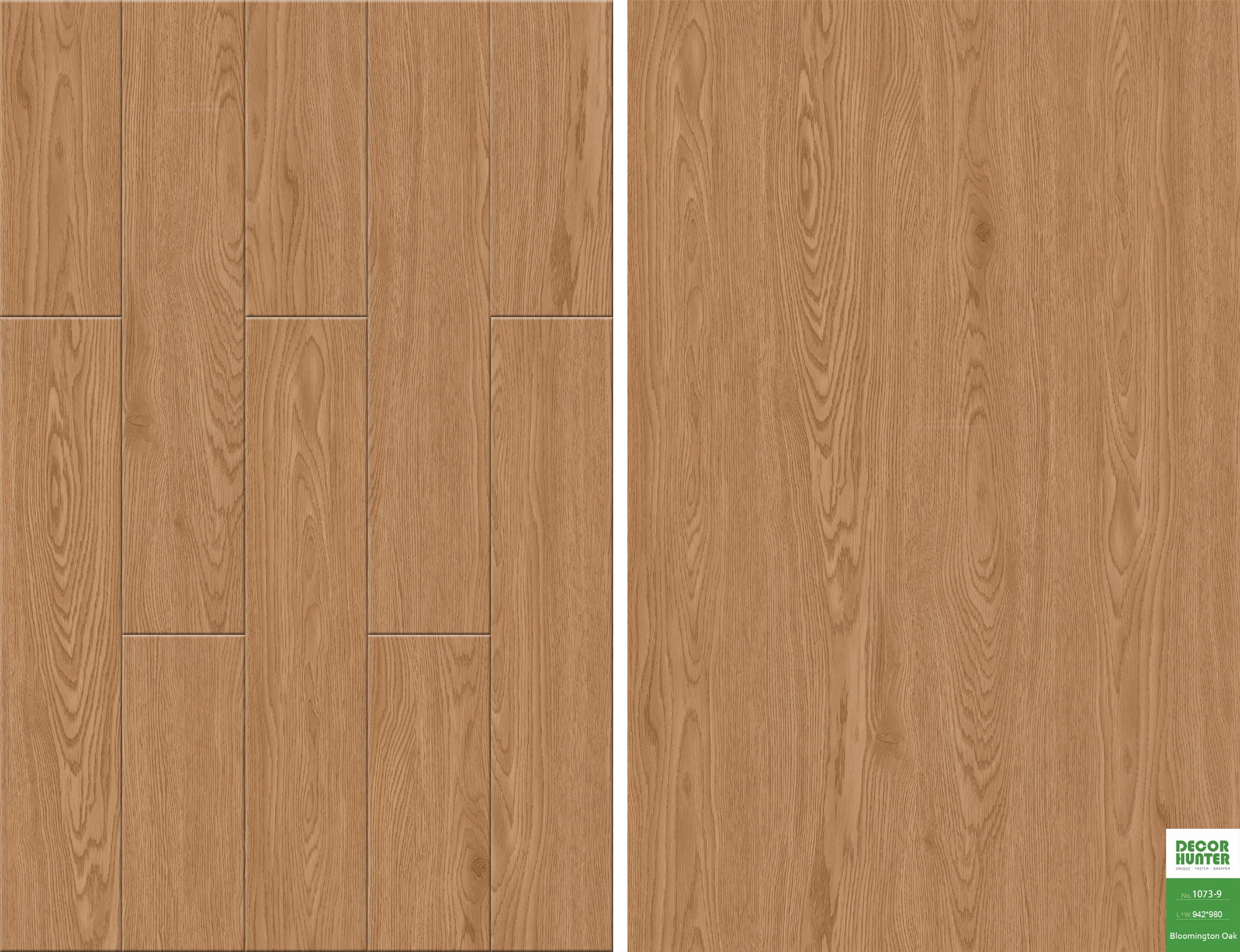 1073 Bloomington Oak｜Wood Grain Vinyl Flooring Film