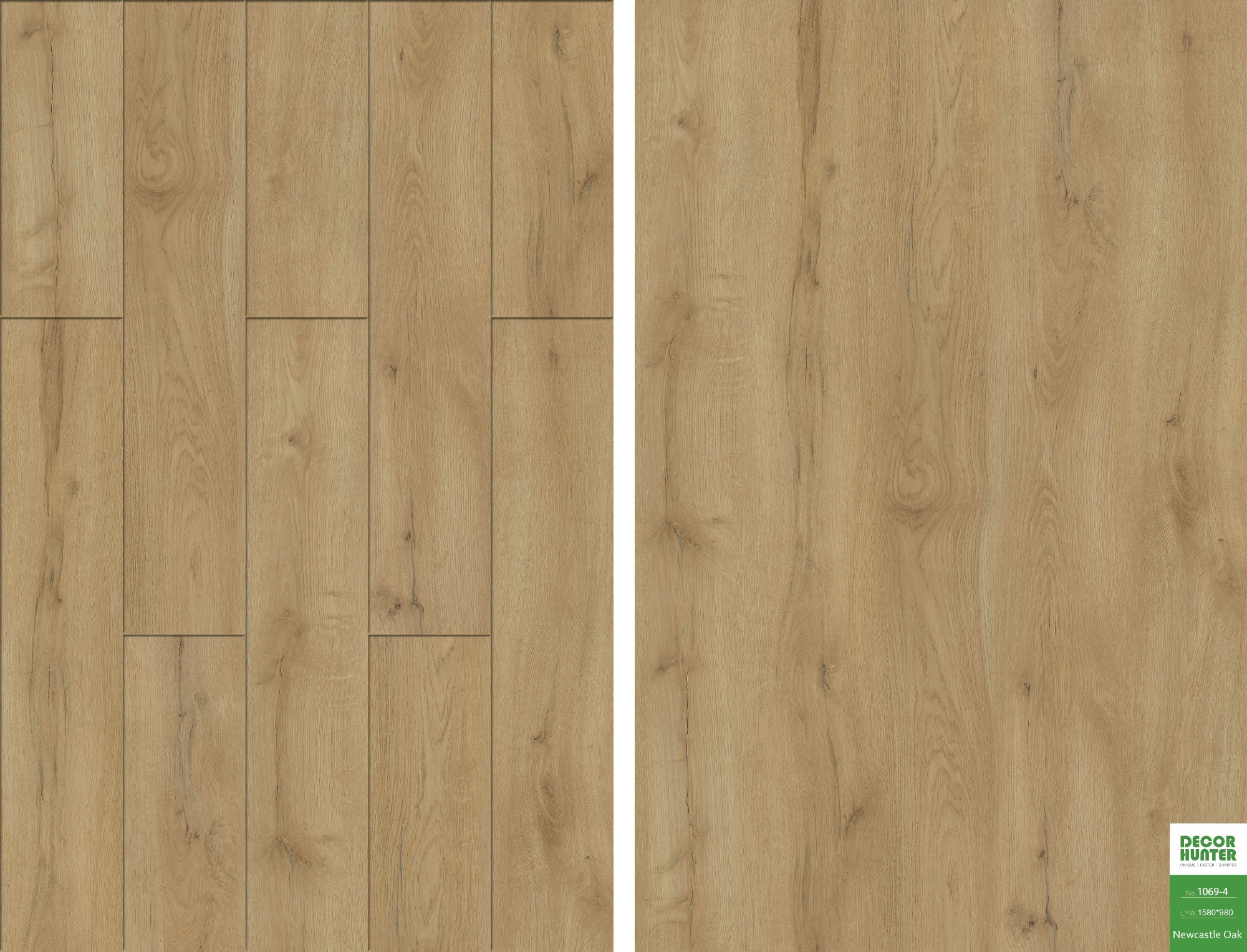 1069 Newcastle Oak｜Wood Grain Vinyl Flooring Film