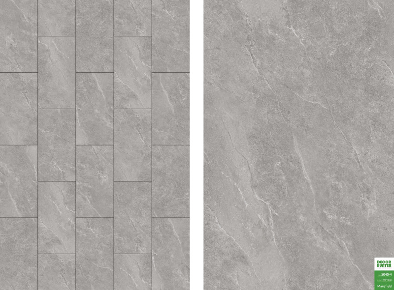 5040 Mansfield｜Stone Texture Vinyl Flooring Film