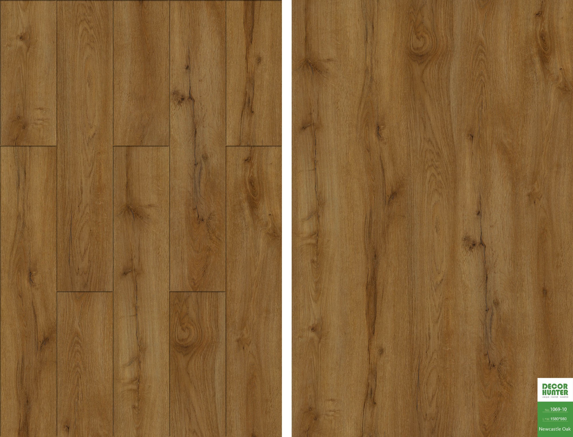 1069 Newcastle Oak｜Wood Grain Vinyl Flooring Film