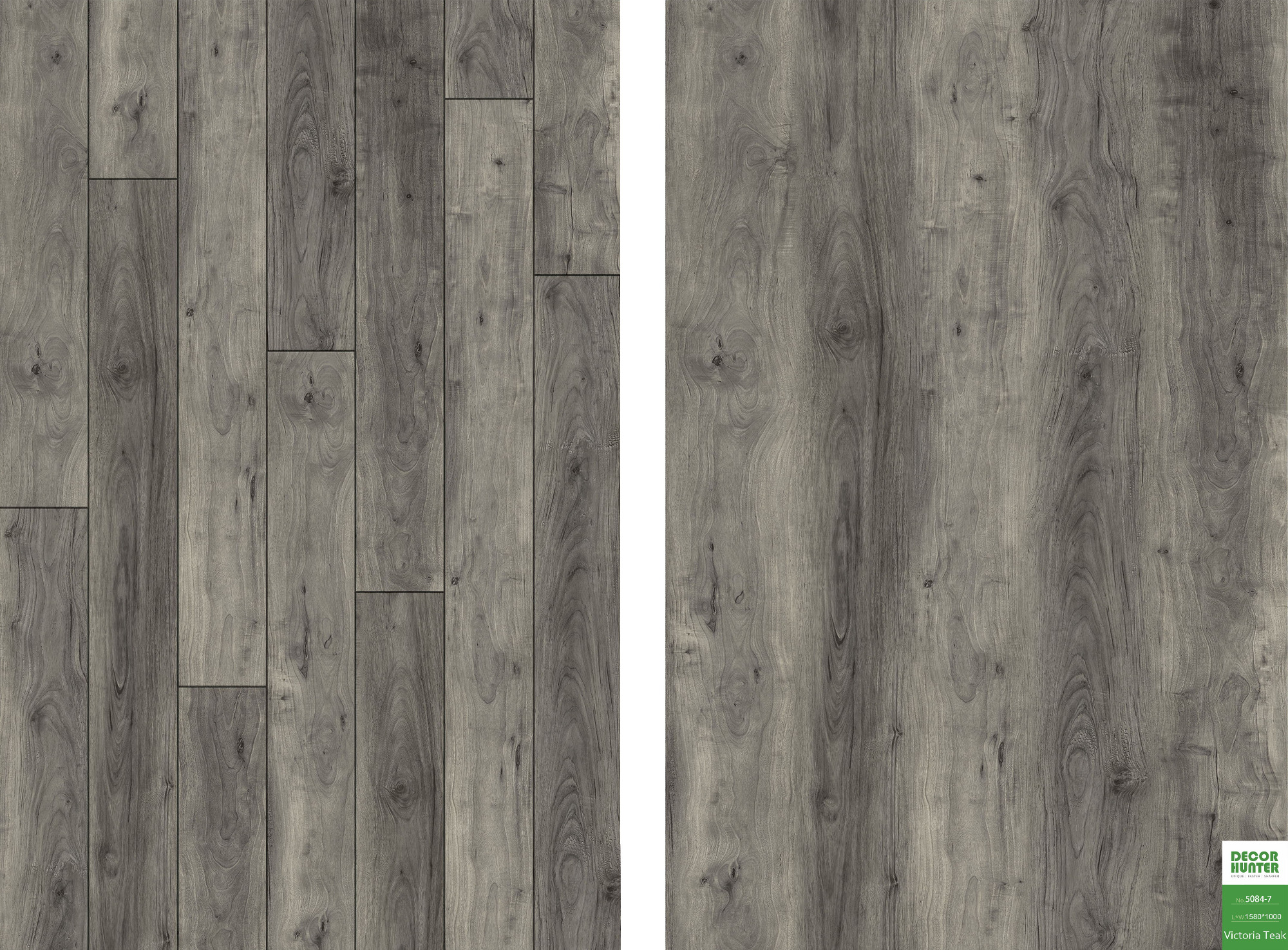 5084 Victoria Teak｜Wood Grain Vinyl Flooring Film