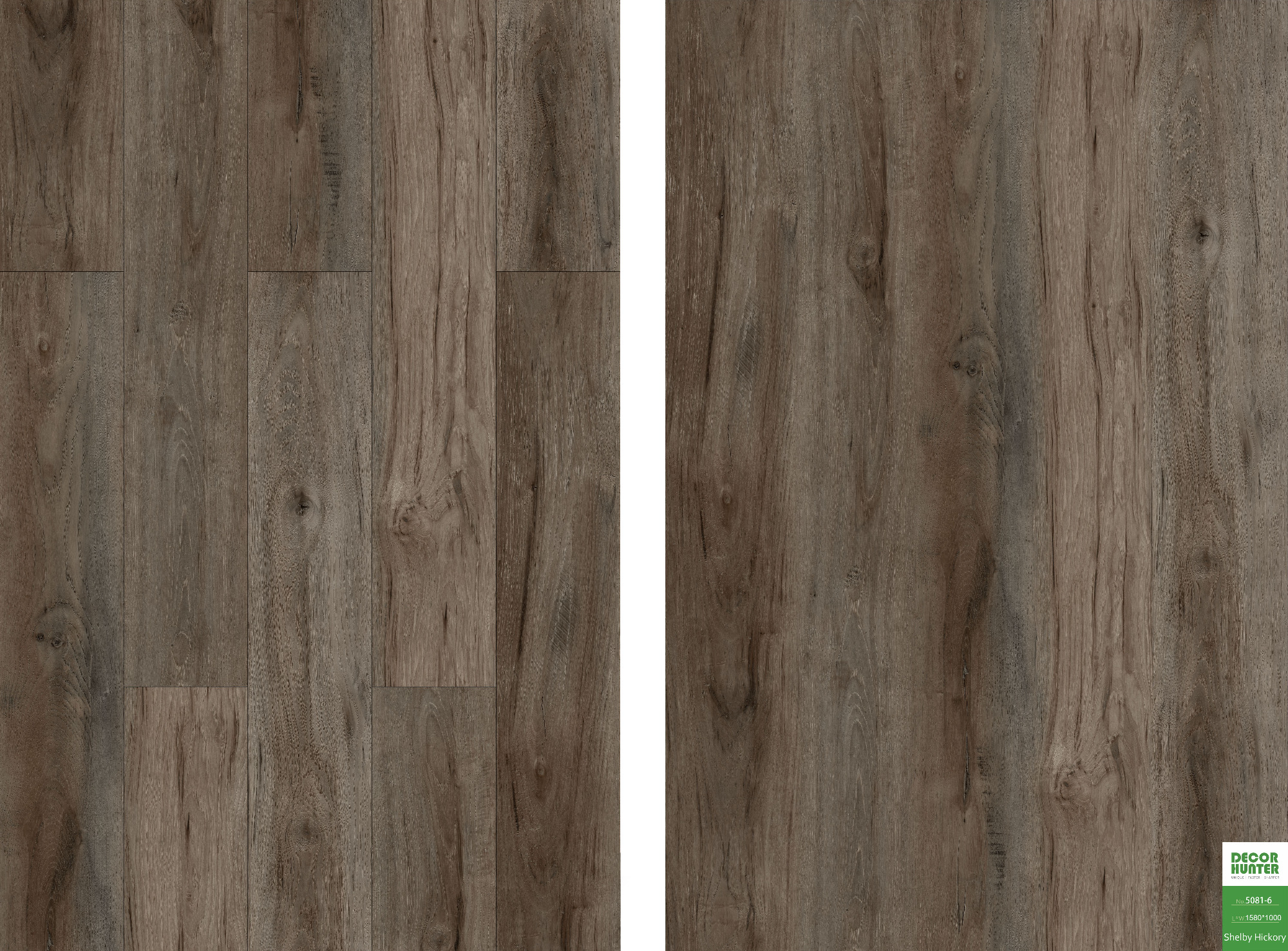 5081 Shelby Hickory｜Wood Grain Vinyl Flooring Film