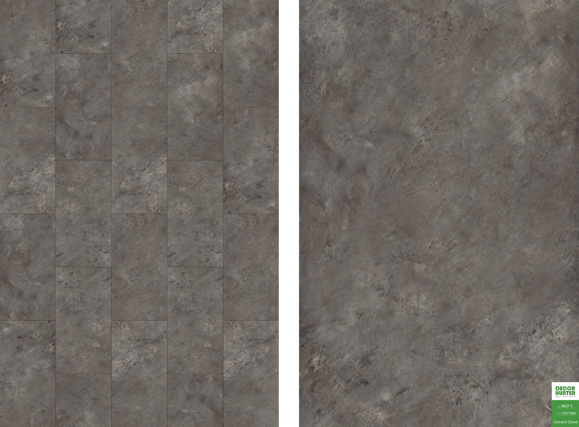 5027 Cement Stone｜Cement Pattern Vinyl Flooring Film