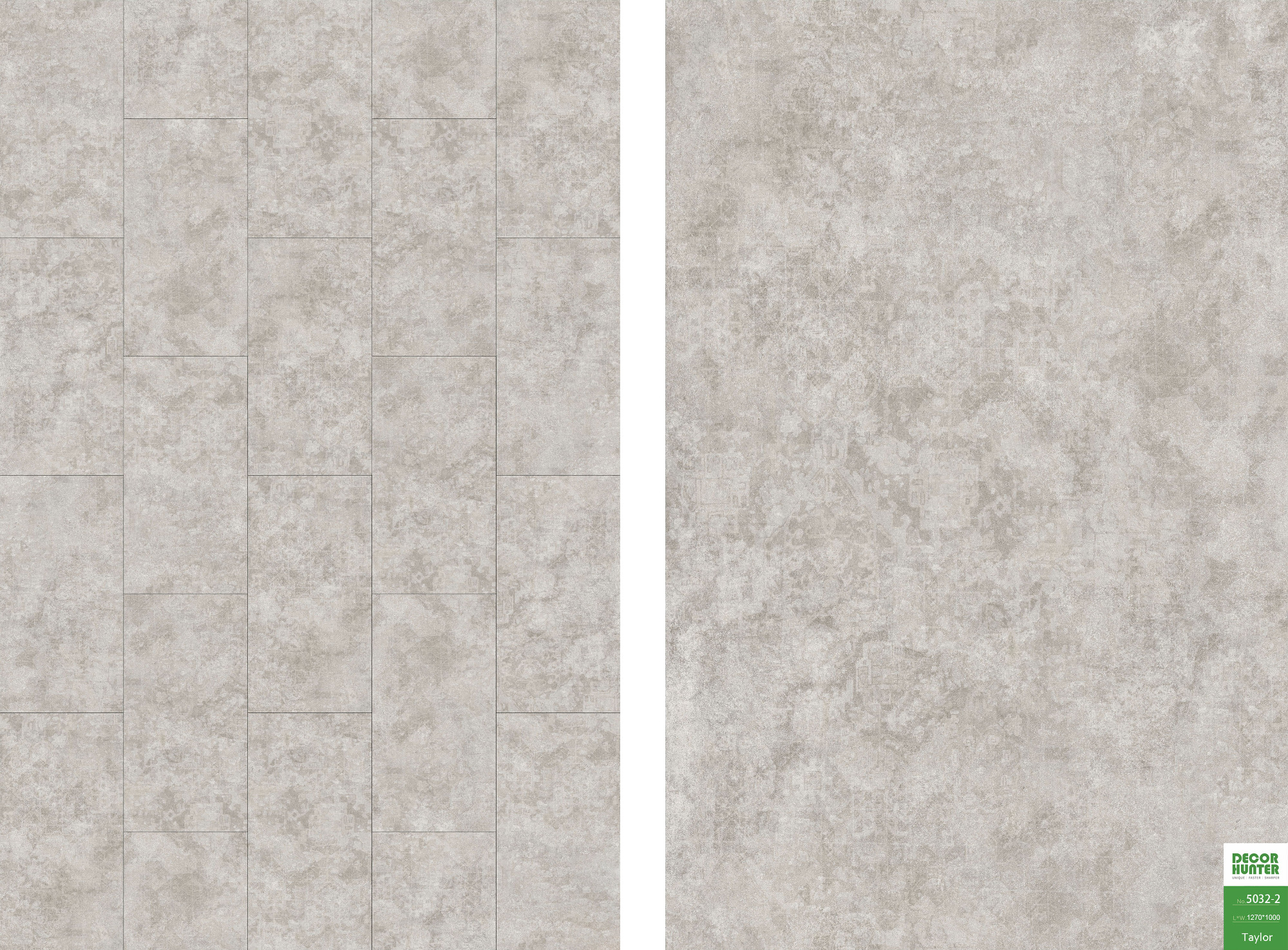 5032 Taylor｜Stone Texture Vinyl Flooring Film