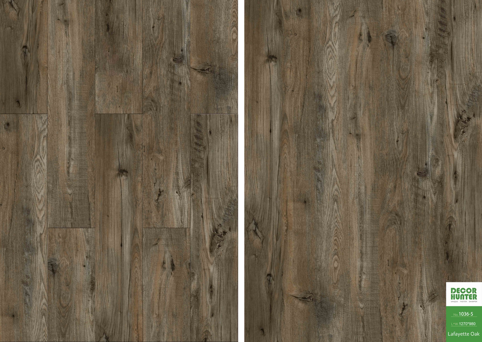 1036 Lafayette Oak｜Wood Grain Vinyl Flooring Film