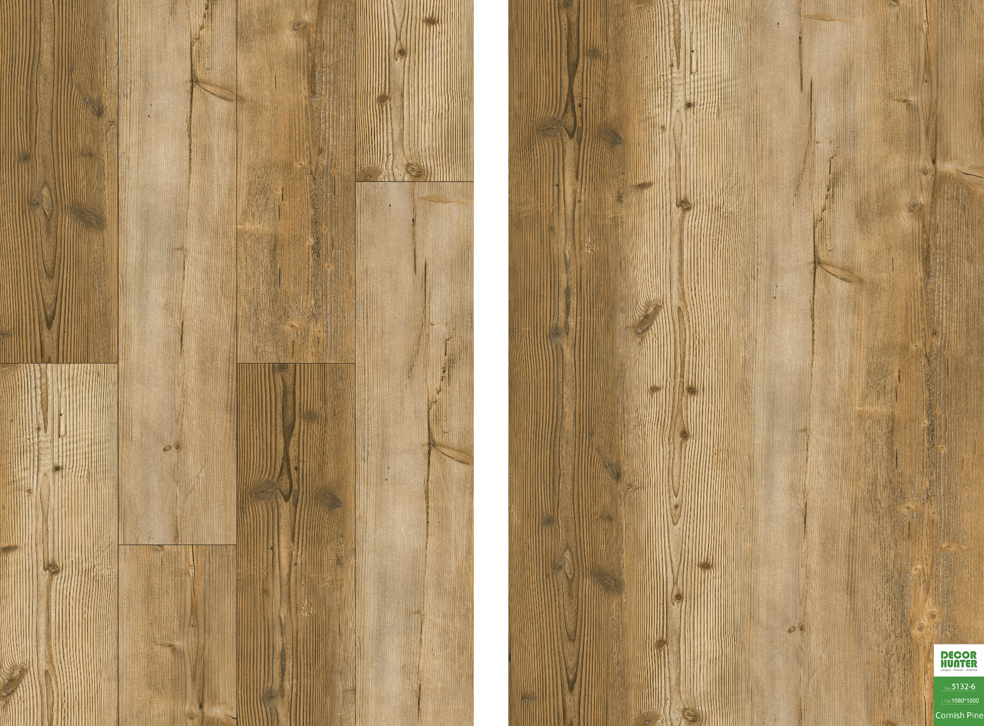 5132 Cornish Pine｜Wood Grain Vinyl Flooring Film