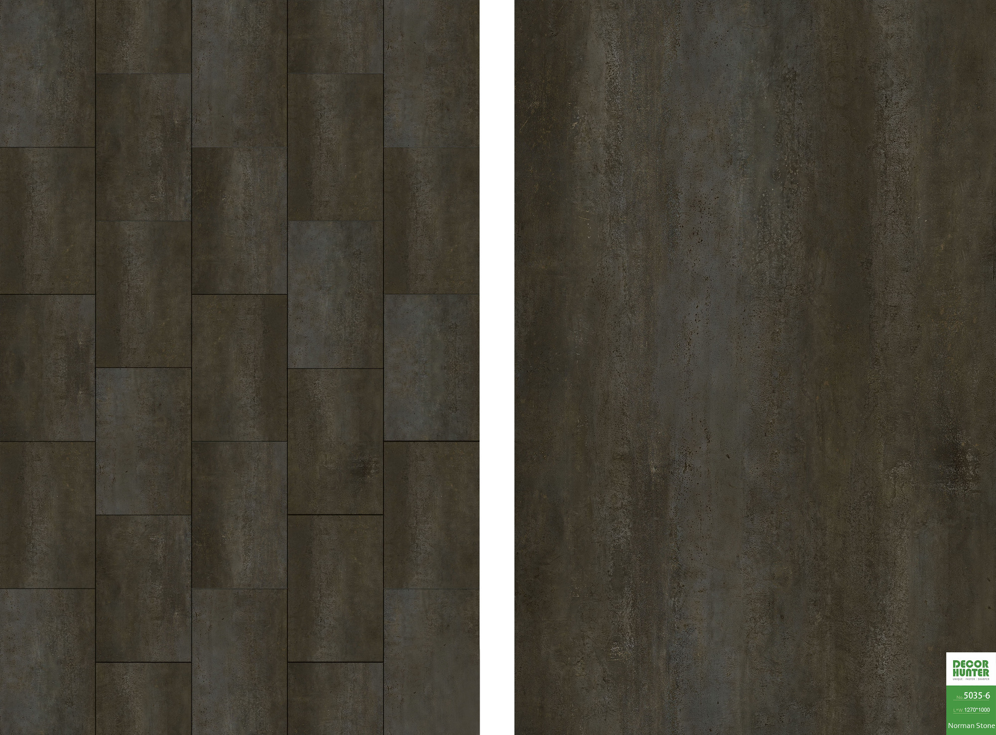 5035 Norman Stone｜Stone Texture Vinyl Flooring Film