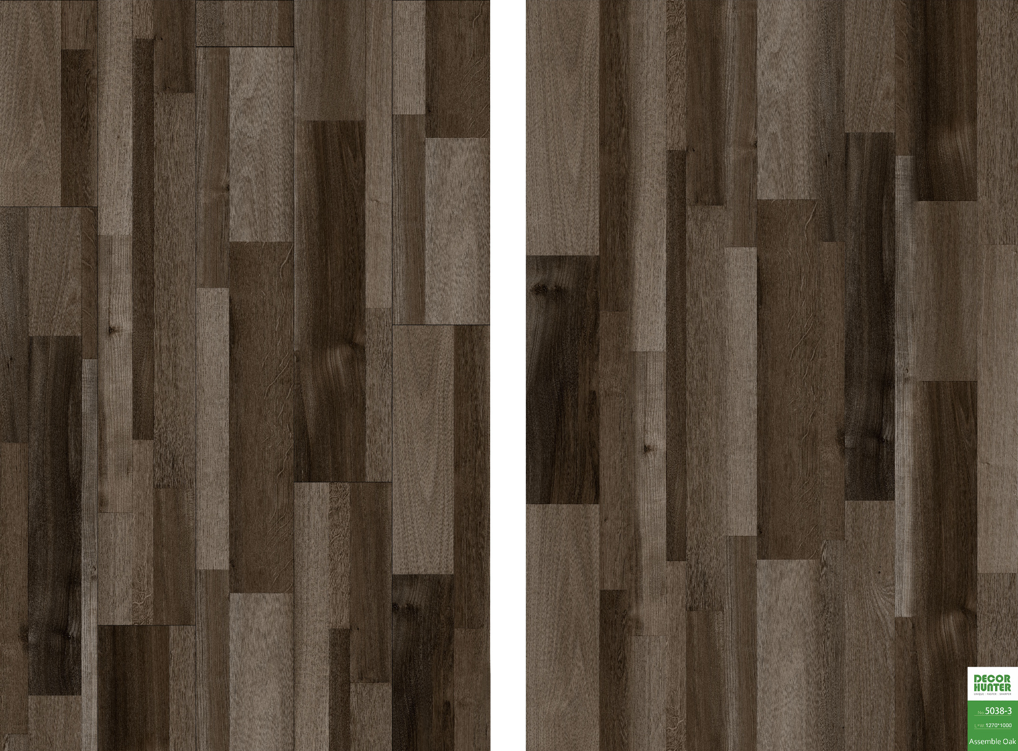 5038 Assemble Oak｜Wood Grain Vinyl Flooring Film