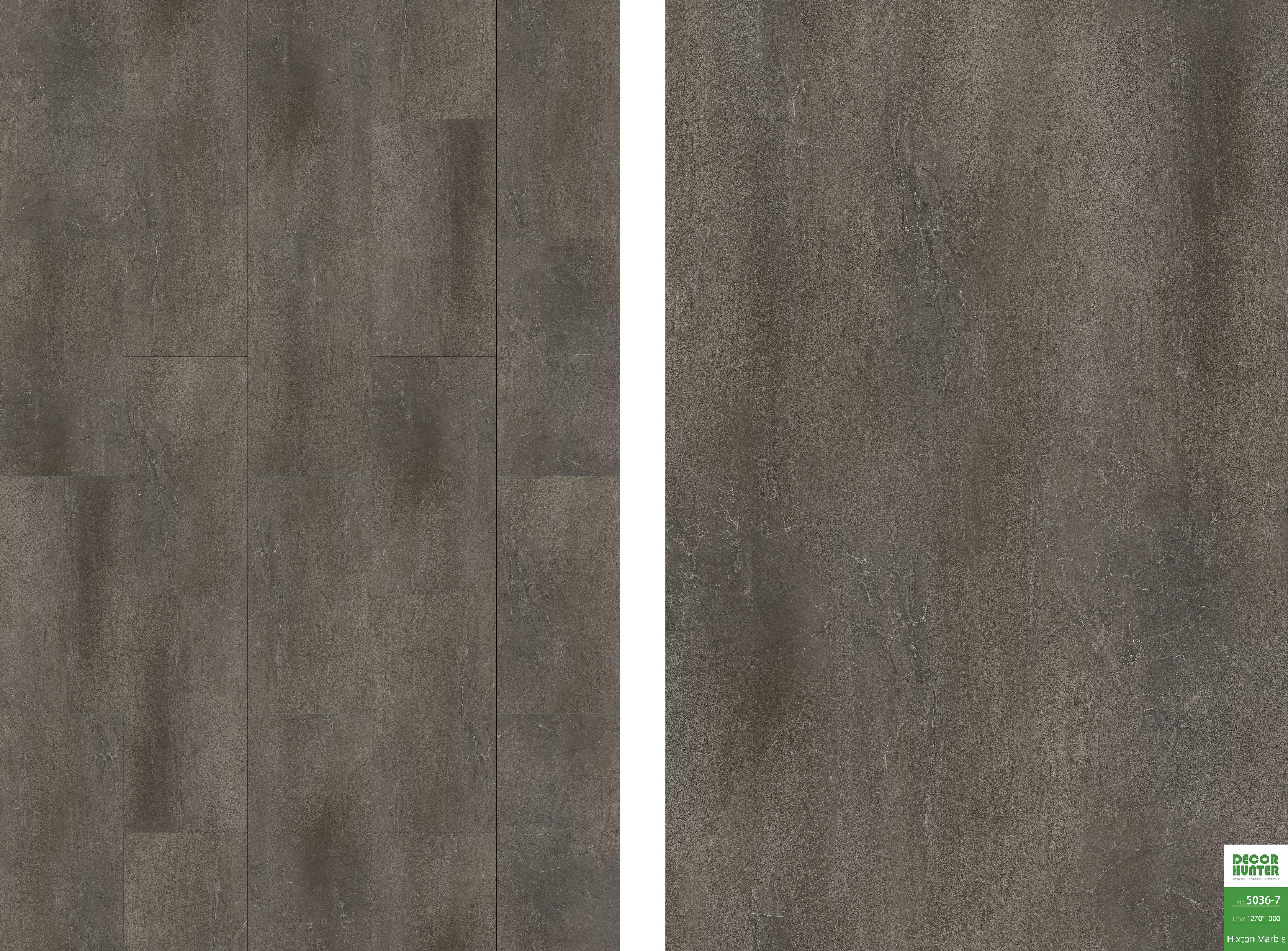 5036 Hixton Mable｜Stone Texture Vinyl Flooring Film