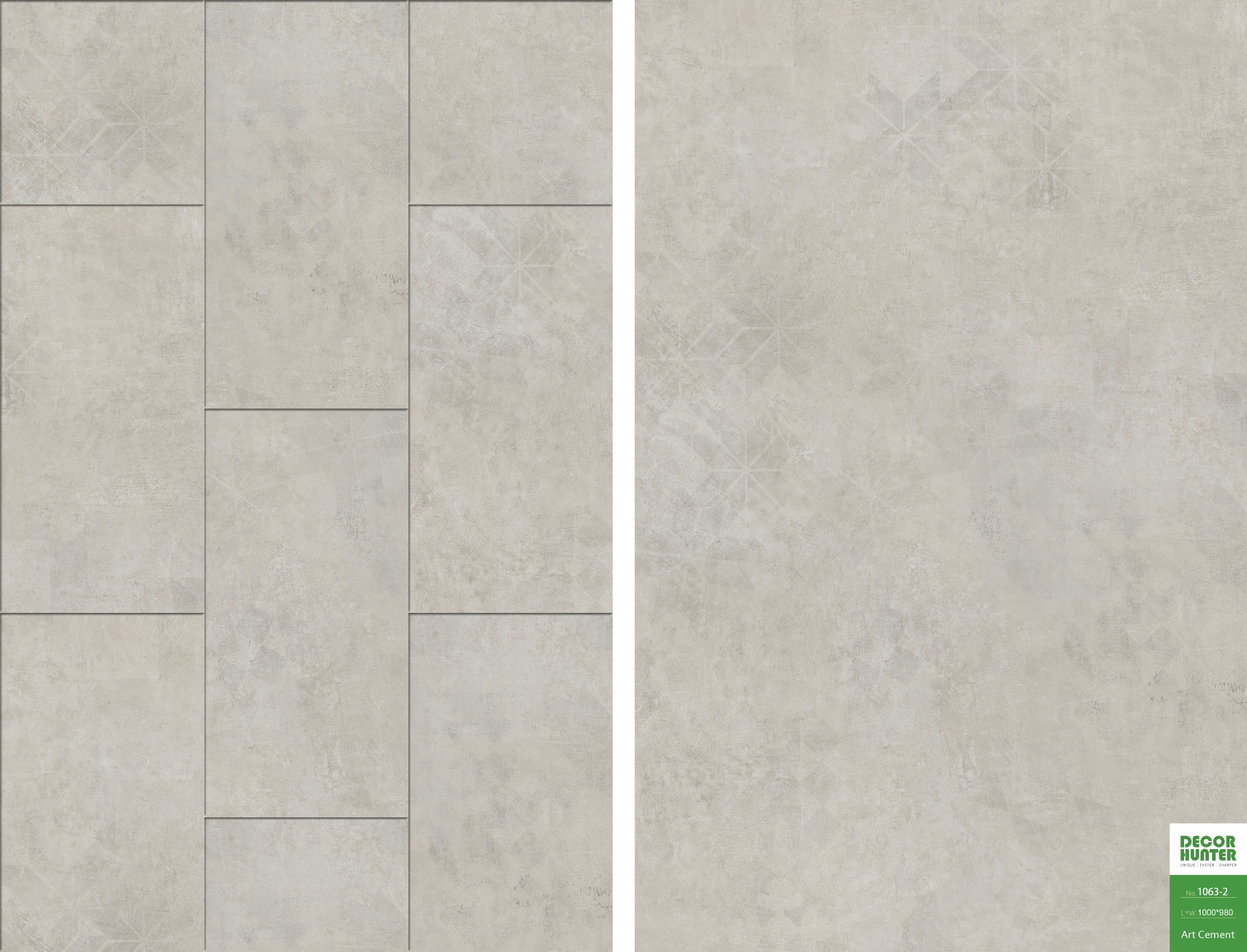 1063 Art Cement｜Cement Pattern Vinyl Flooring Film