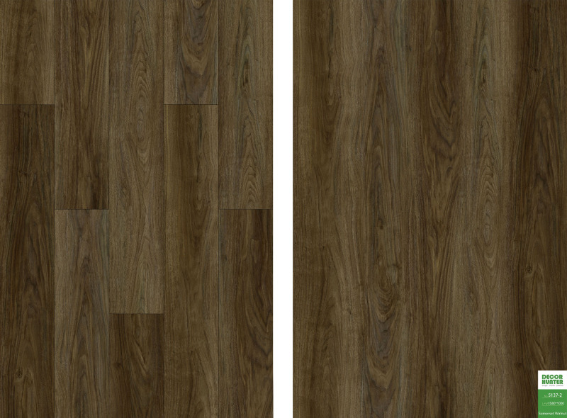 5137 Somerset Walnut｜Wood Grain Vinyl Flooring Film