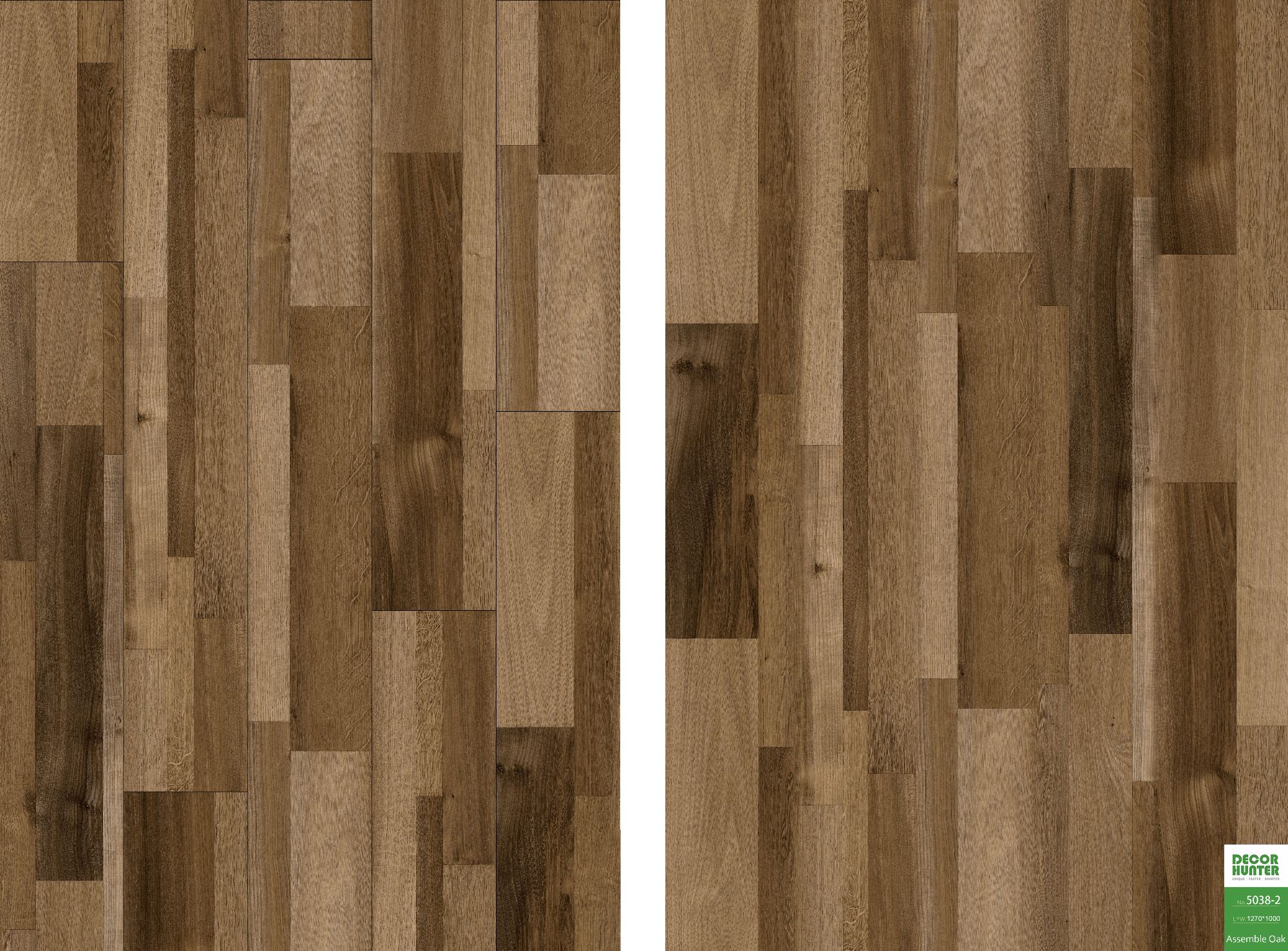 5038 Assemble Oak｜Wood Grain Vinyl Flooring Film