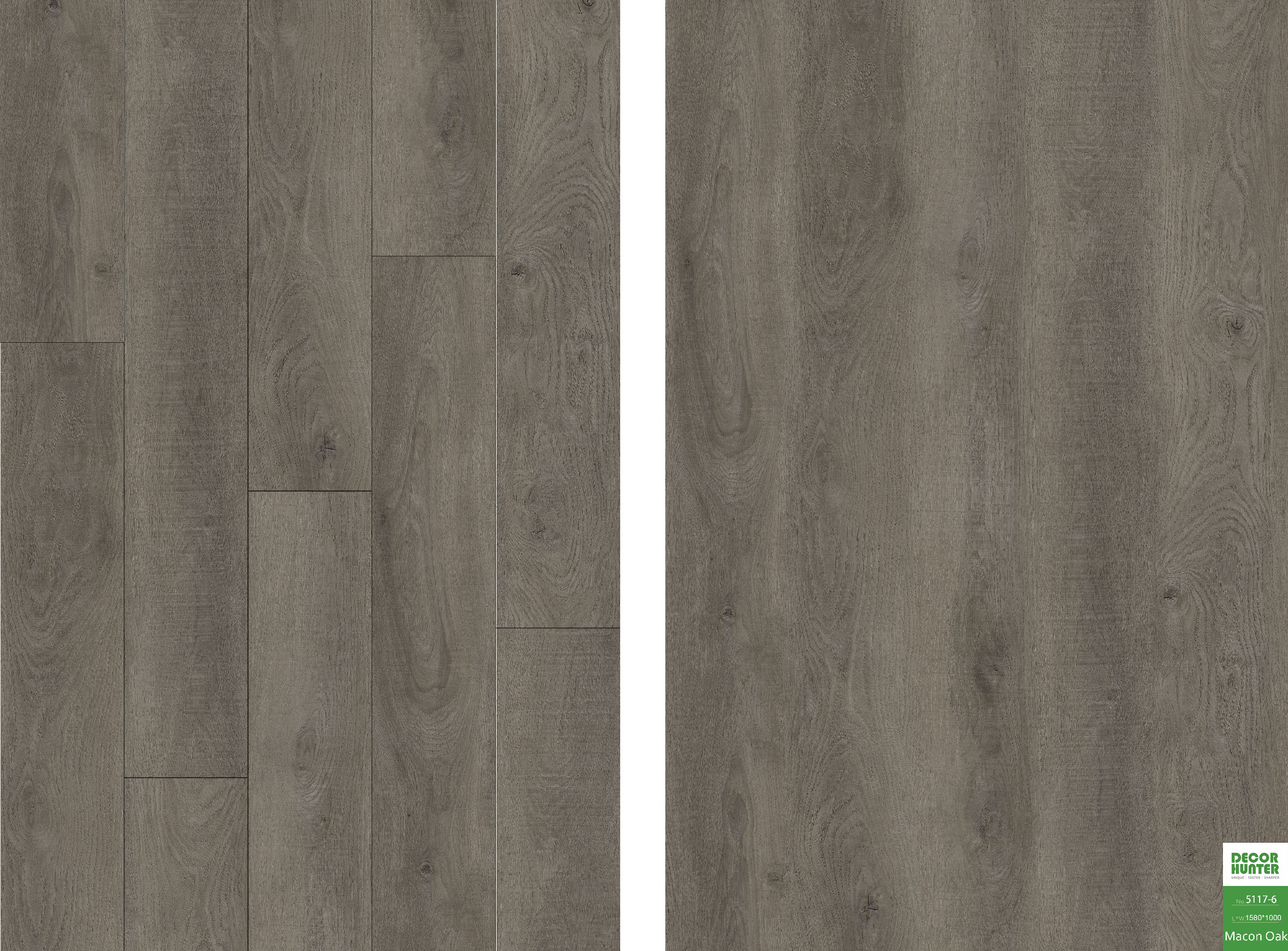 5117 Macon Oak｜Wood Grain Vinyl Flooring Film