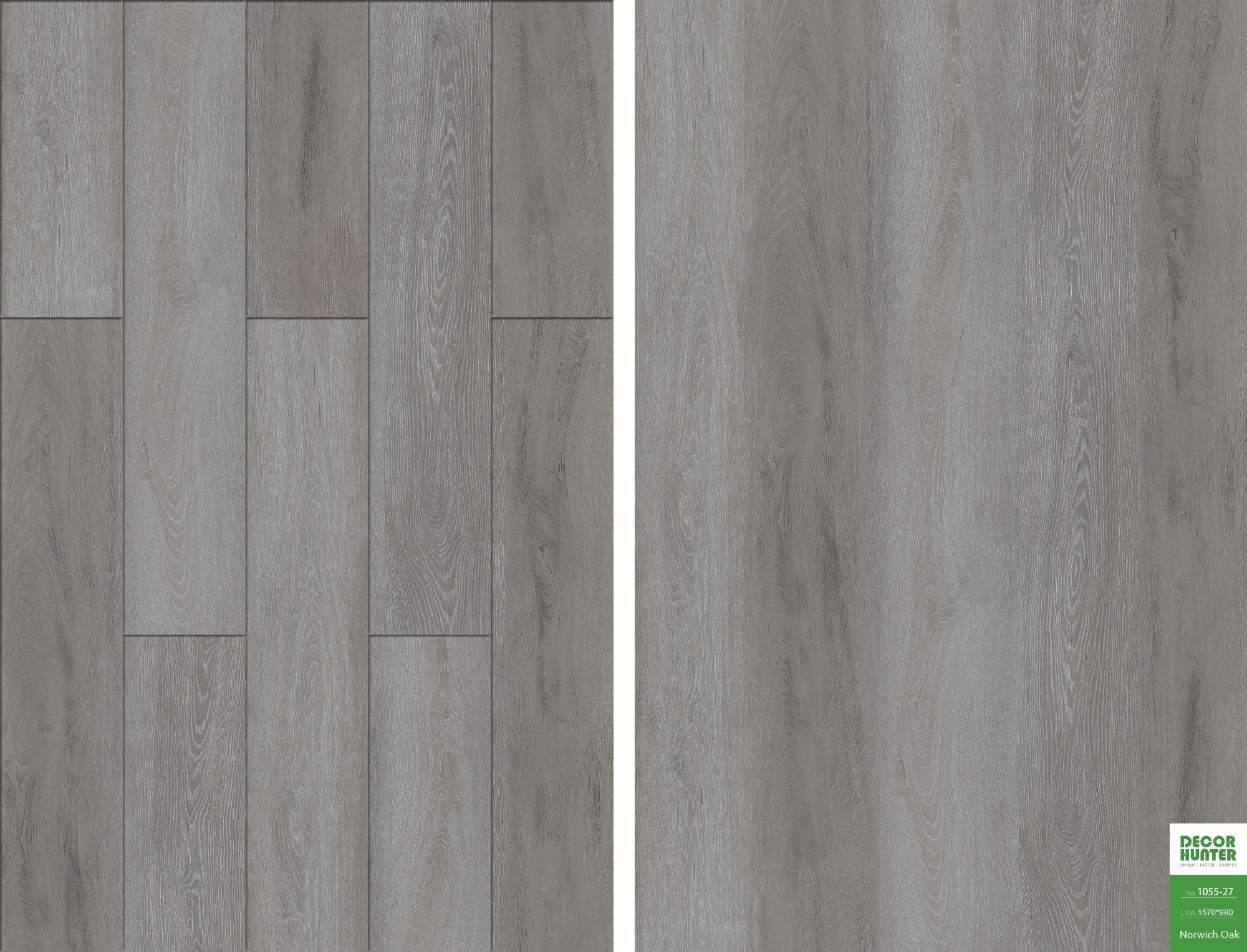 1055 Norwich Oak｜Wood Grain Vinyl Flooring Film