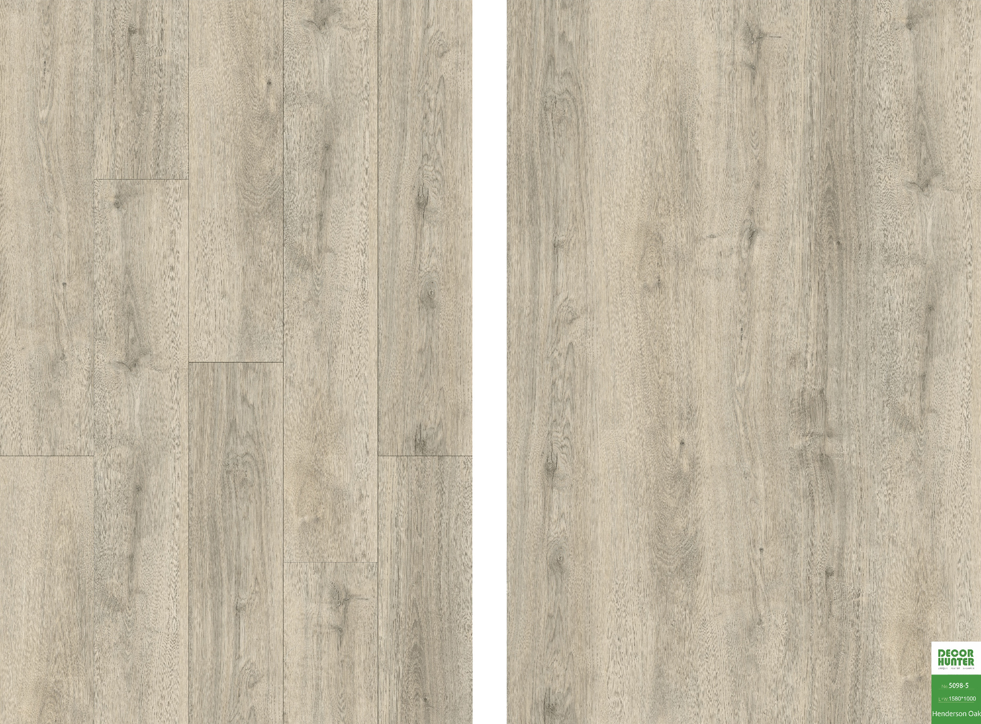 5098 Henderson Oak｜Wood Grain Vinyl Flooring Film