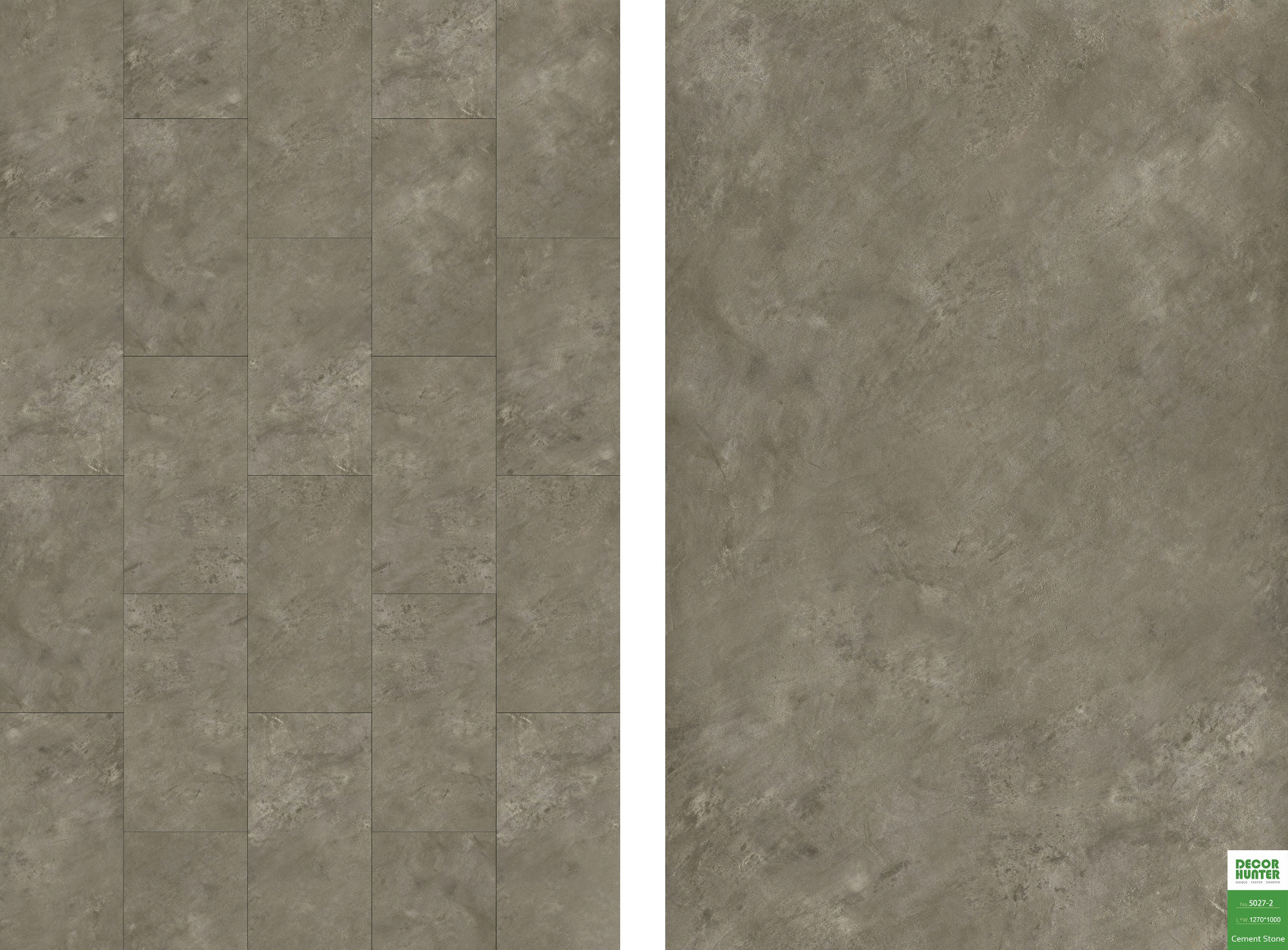 5027 Cement Stone｜Cement Pattern Vinyl Flooring Film
