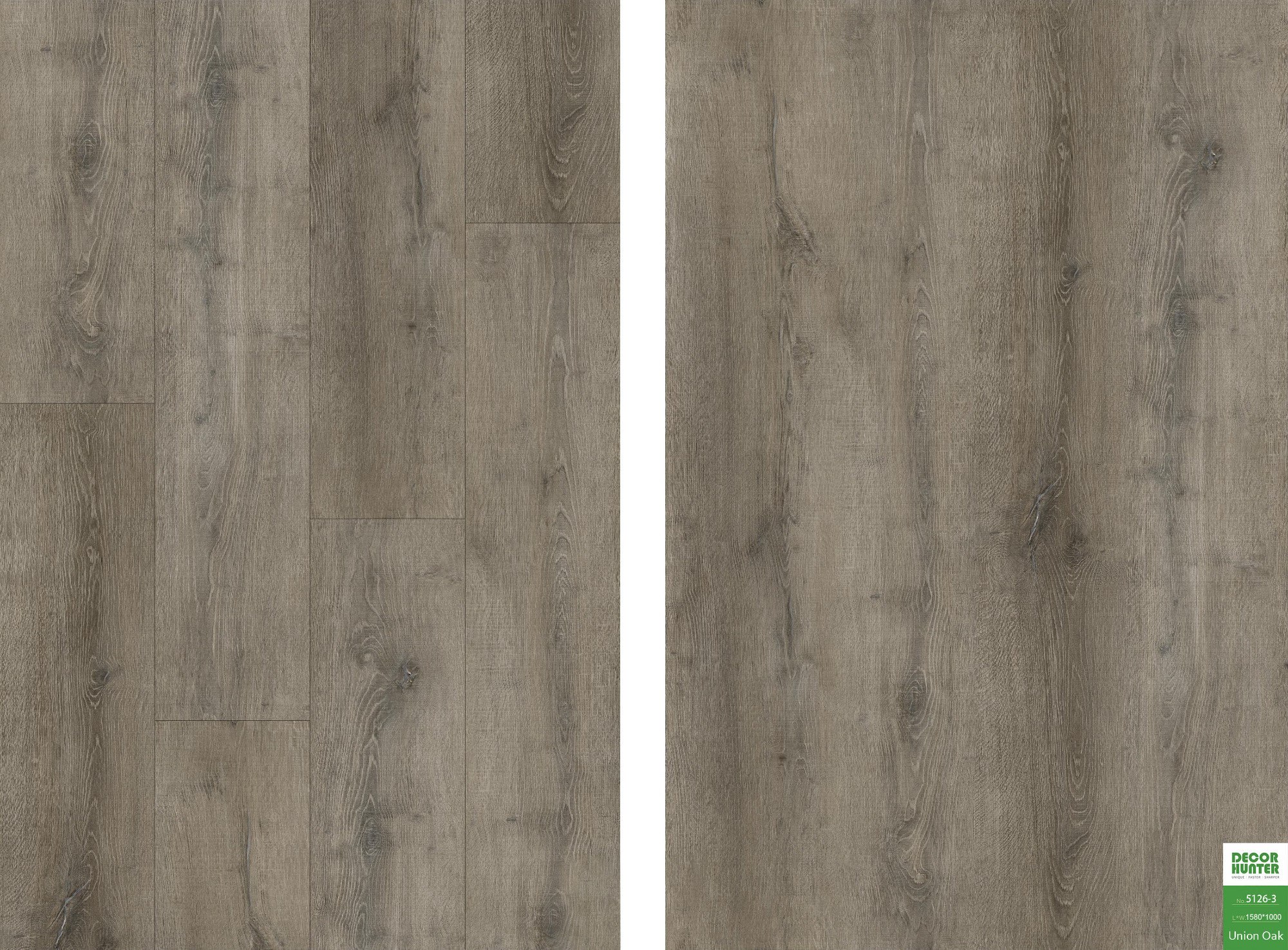 5126 Union Oak｜Wood Grain Vinyl Flooring Film