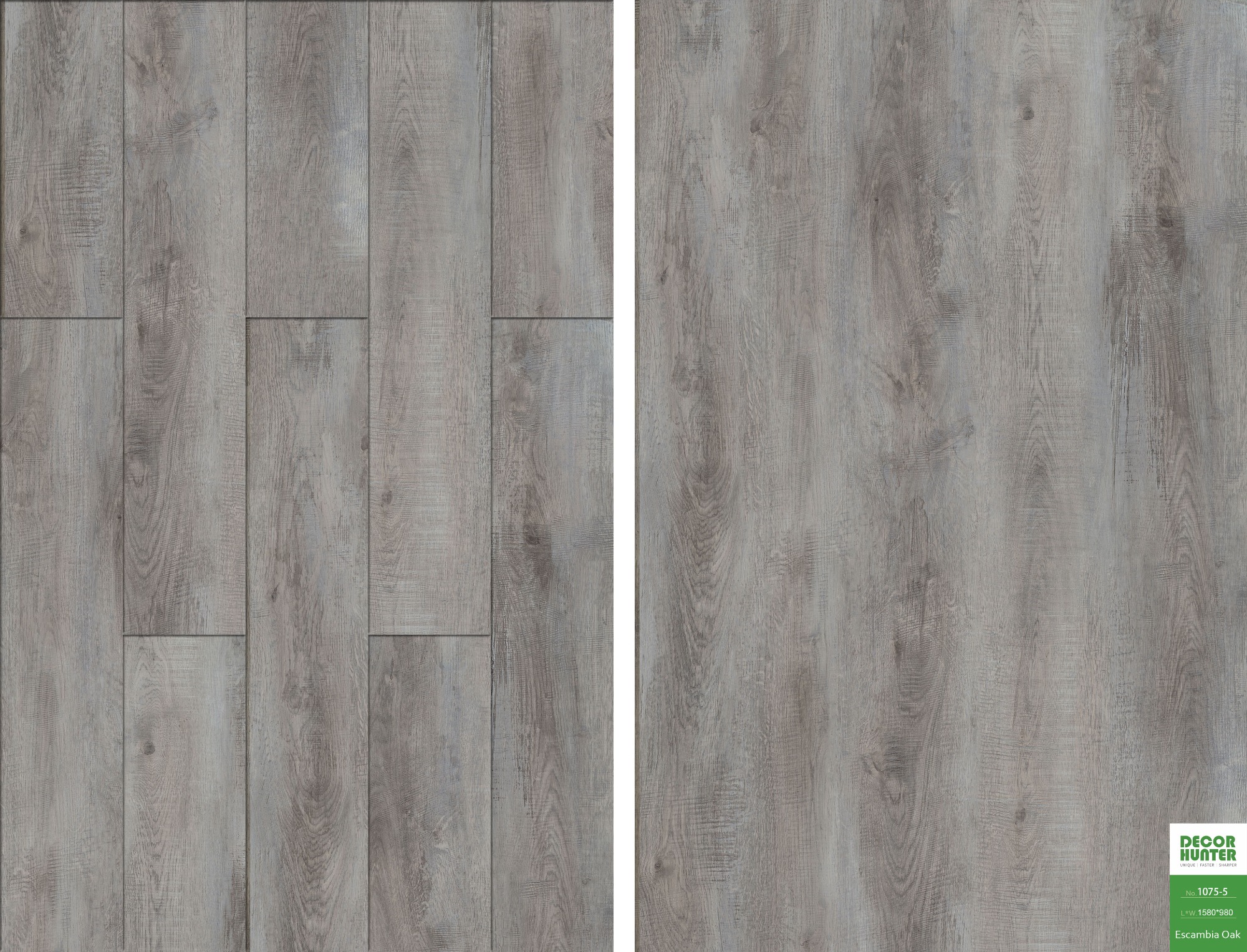 1075 Escambia Oak｜Wood Grain Vinyl Flooring Film