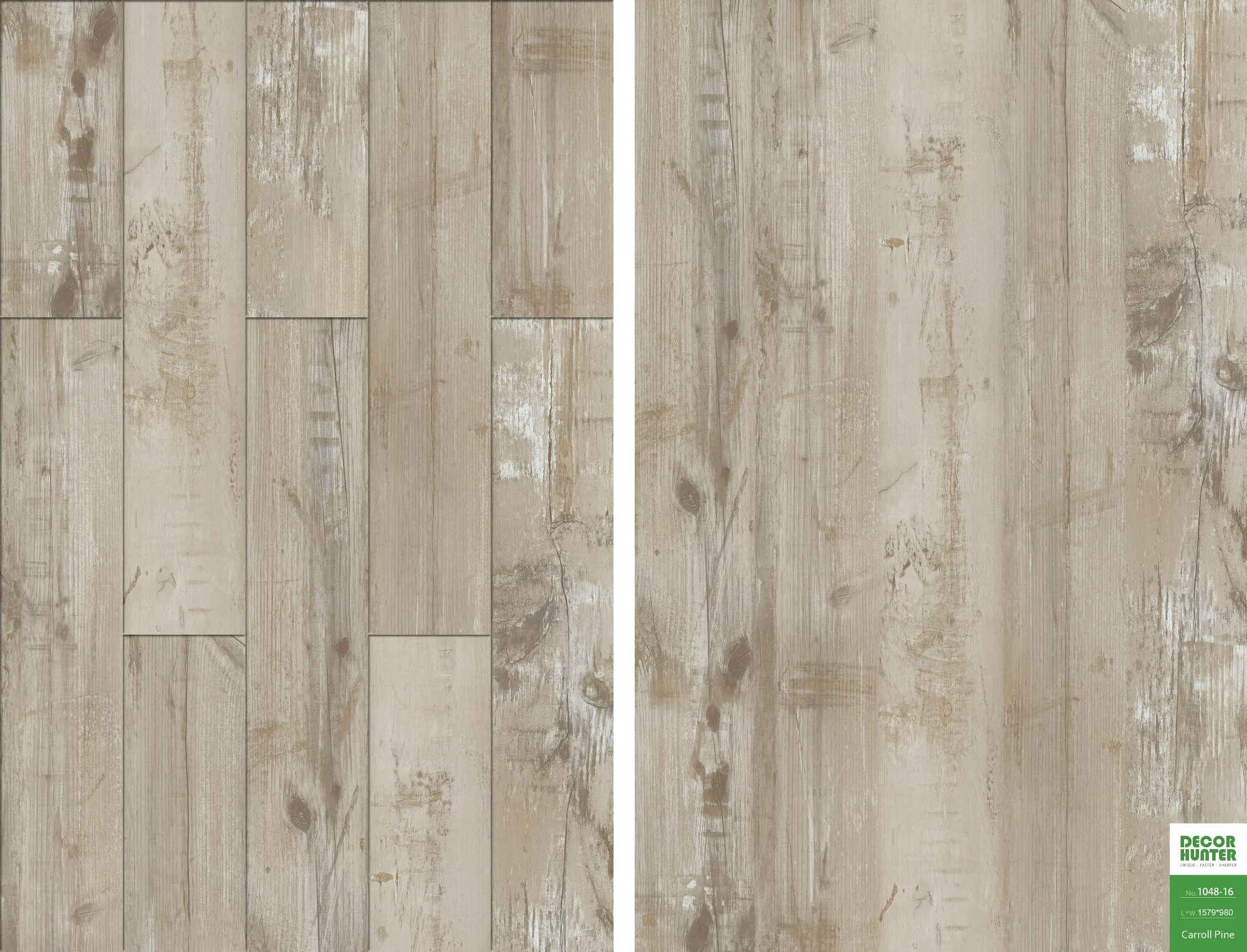 1048 Carroll Pine｜Wood Grain Vinyl Flooring Film