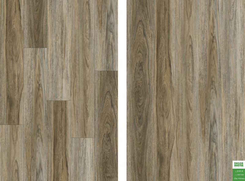 5141 Clay Hickory｜Wood Grain Vinyl Flooring Film