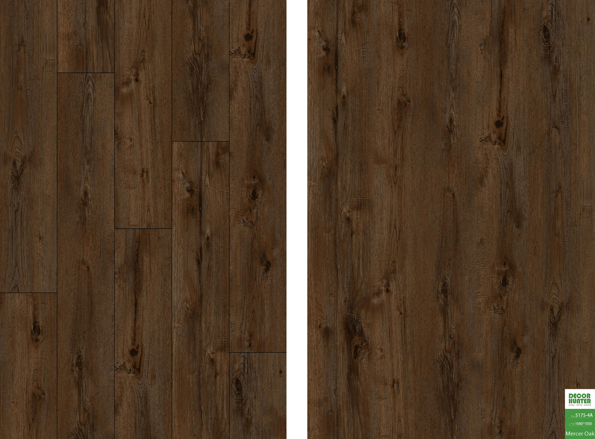 5175 Mercer Oak｜Wood Grain Vinyl Flooring Film