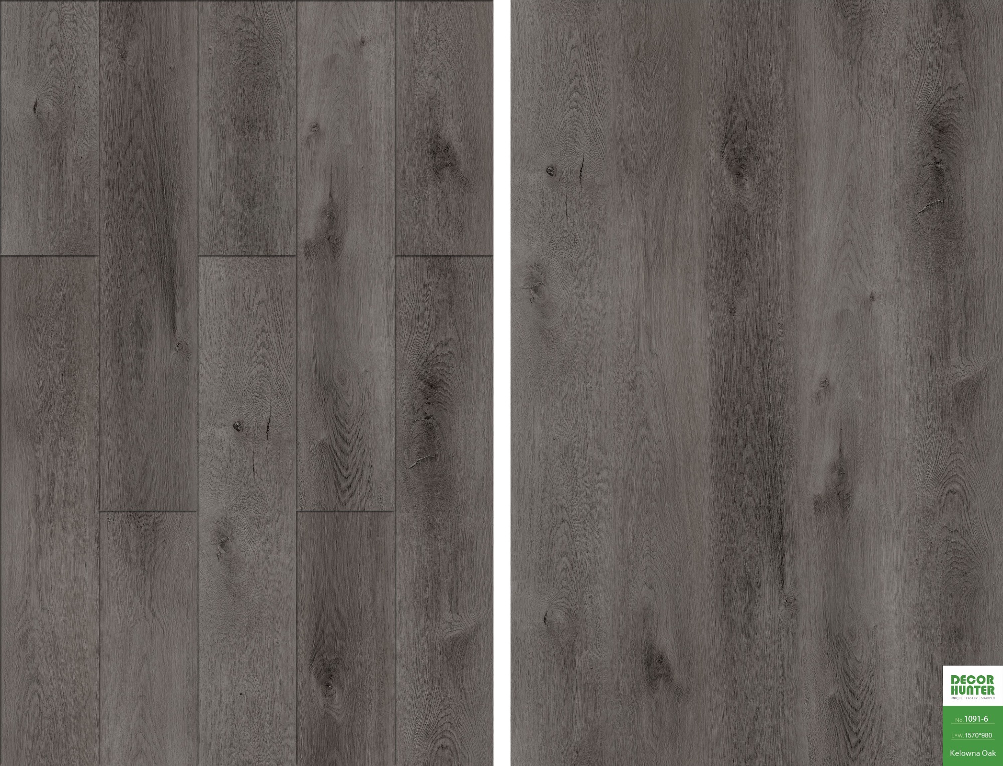 1091 Kelowna Oak｜Wood Grain Vinyl Flooring Film