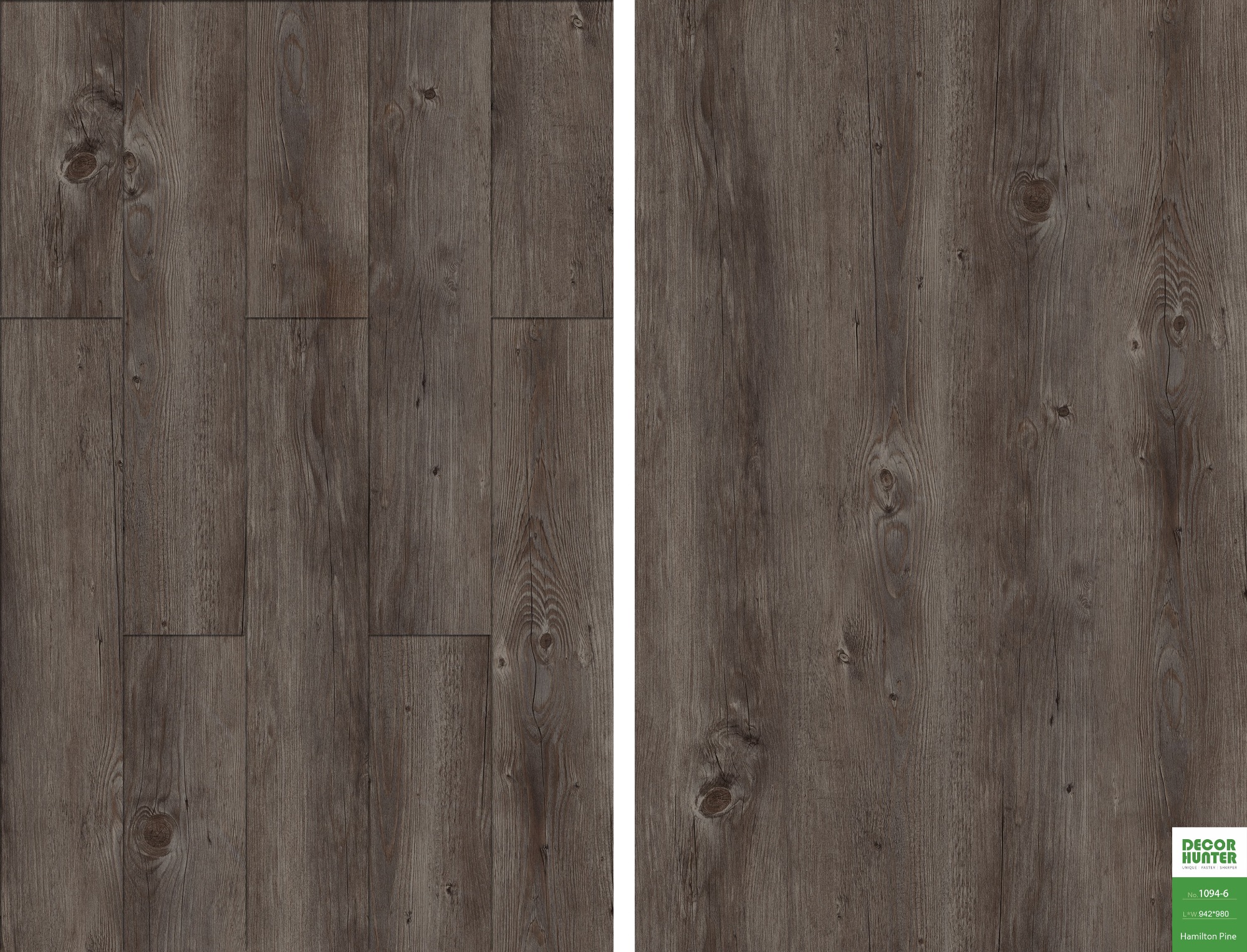 1094 Hamilton Pine｜ Wood Grain Vinyl Flooring Film