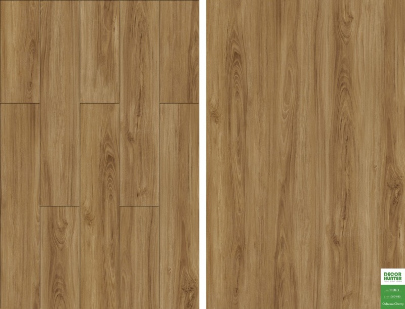 1100 Oshawa Cherry｜Wood Grain Vinyl Flooring Film