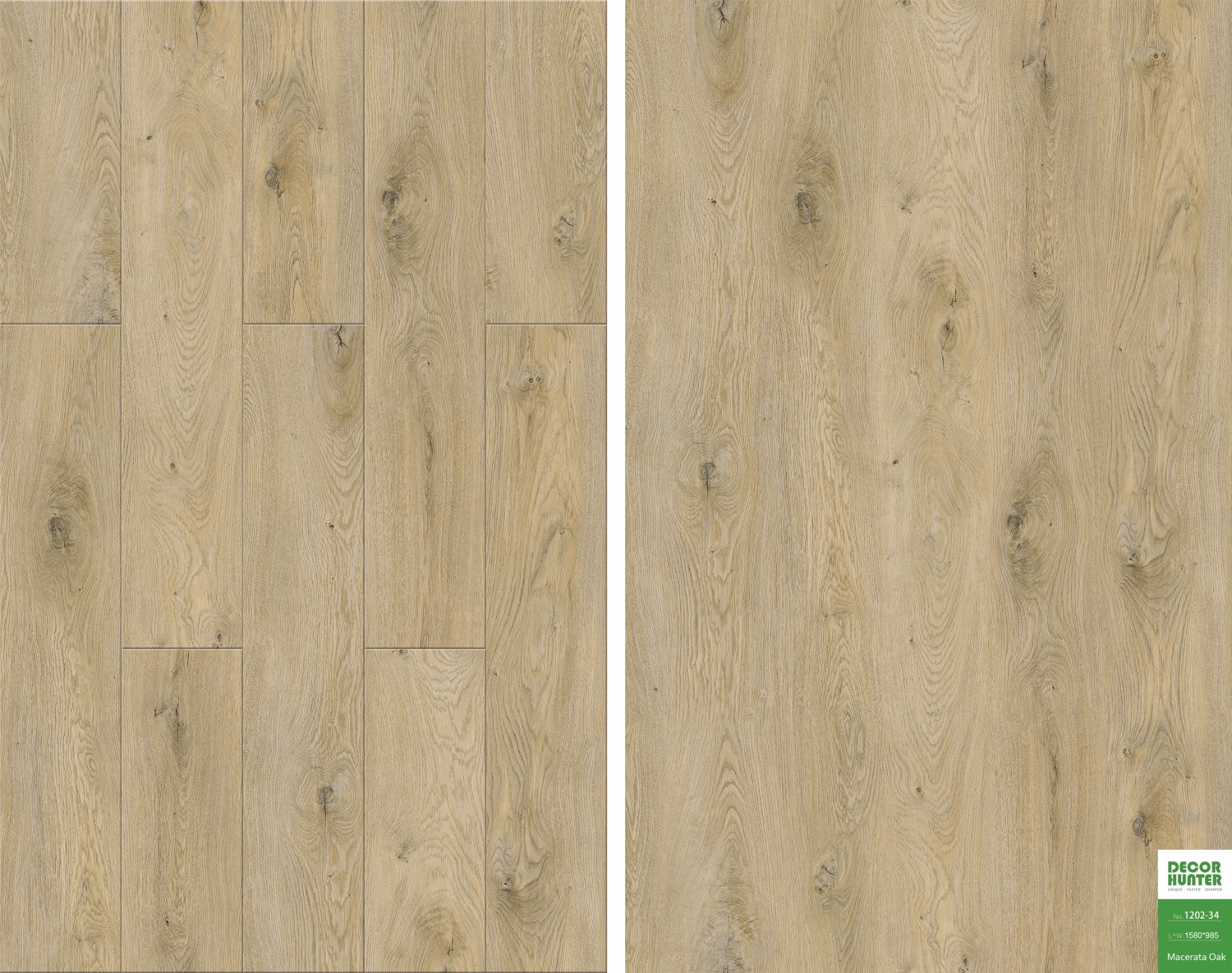 1202 Macerata Oak｜Wood Grain Vinyl Flooring Film