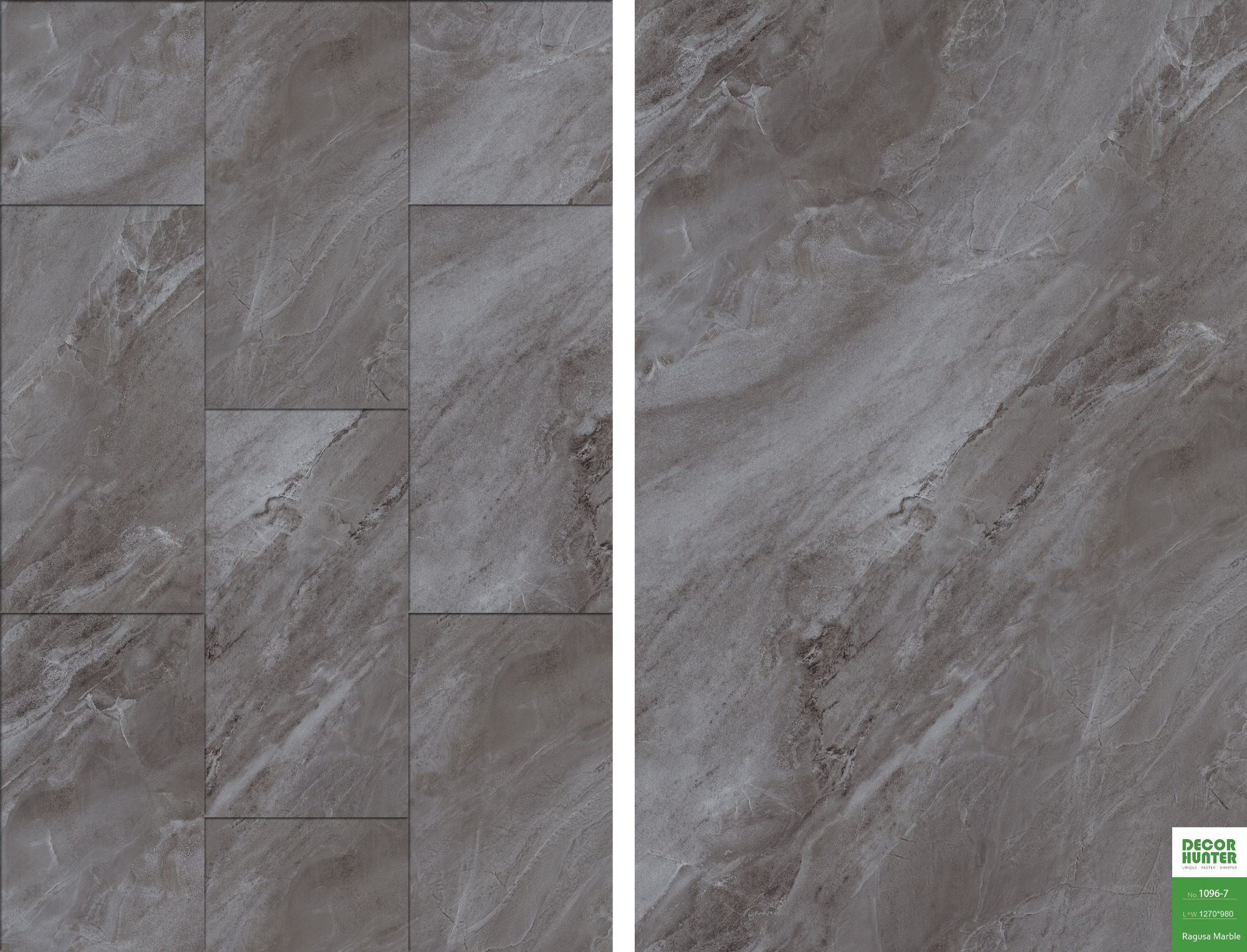 1096 Ragusa Marble｜Stone Texture Vinyl Flooring Film