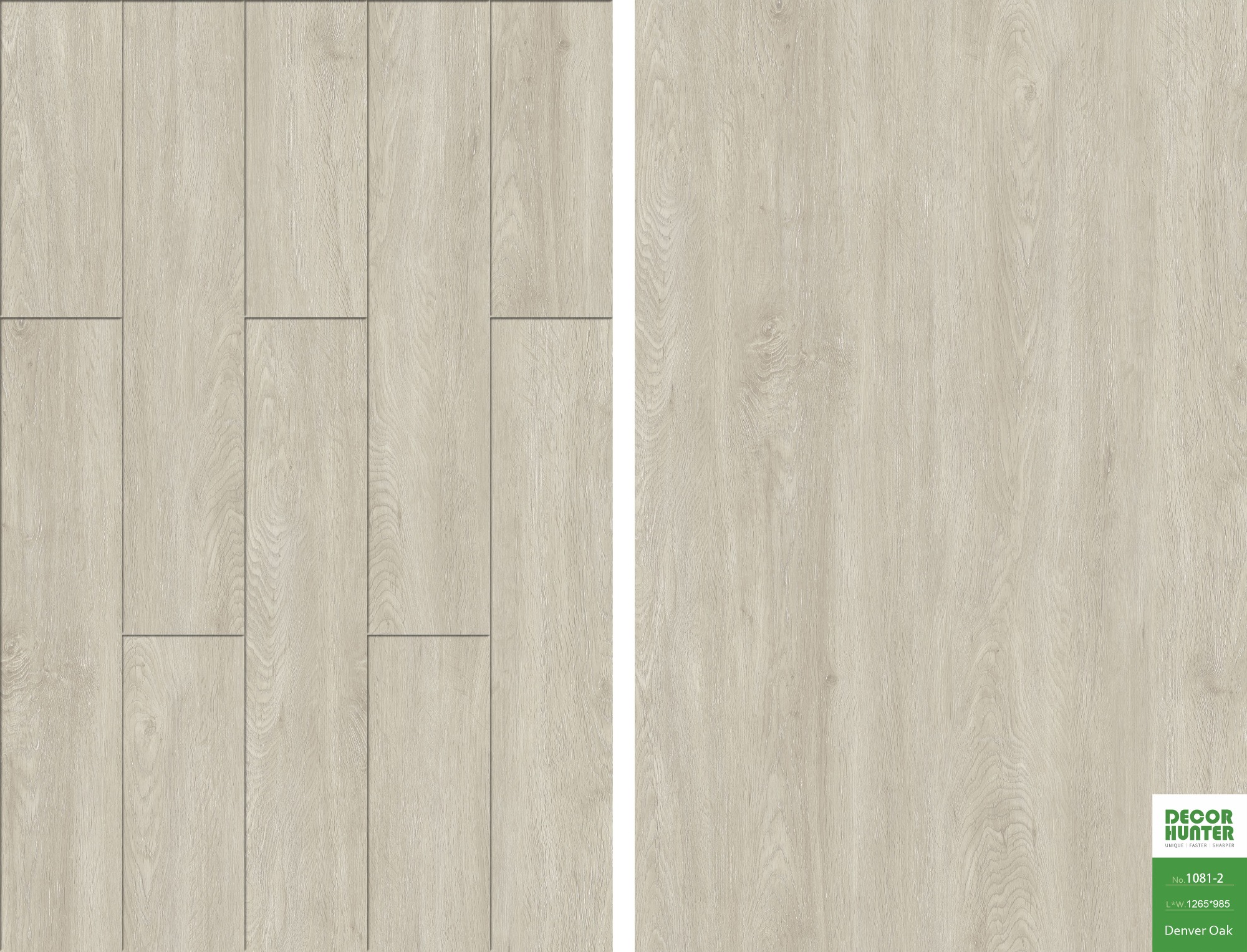 1081 Denver Oak｜Wood Grain Vinyl Flooring Film