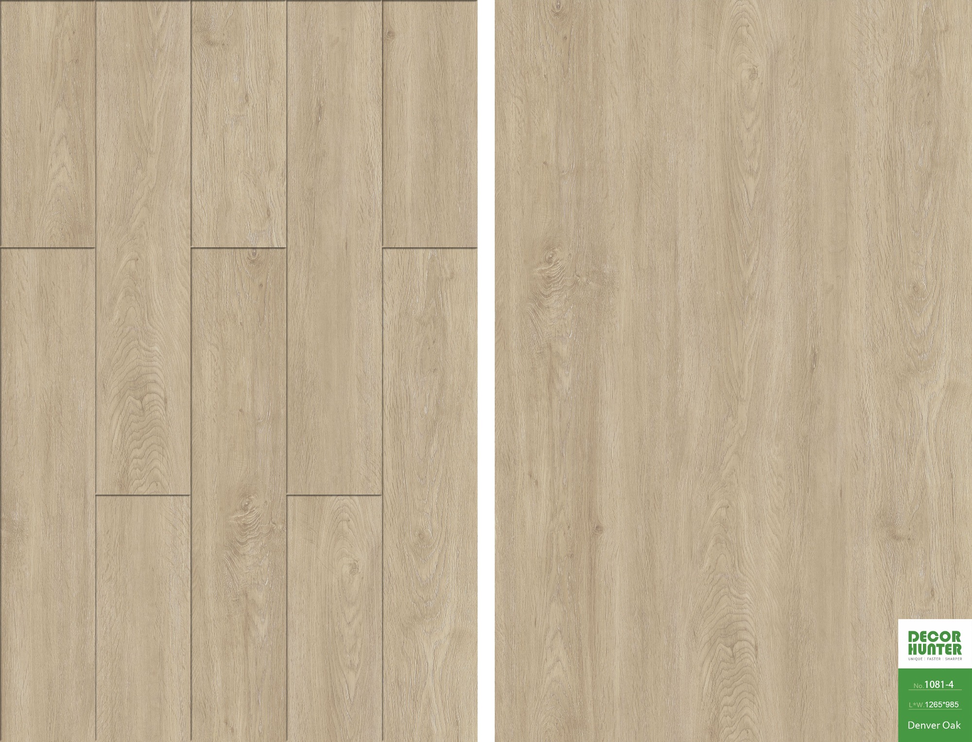 1081 Denver Oak｜Wood Grain Vinyl Flooring Film