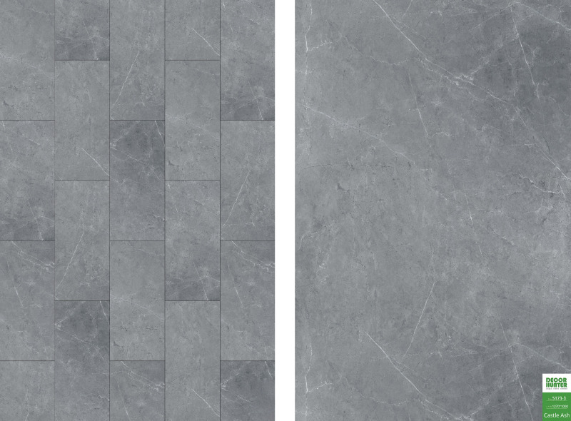 5173 Castle Ash｜Stone Texture Vinyl Flooring Film