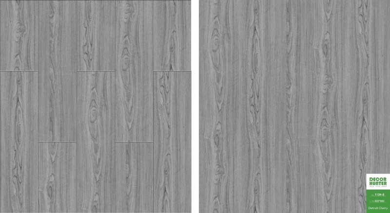 1104 Detroit Cherry｜Wood Grain Vinyl Flooring Film