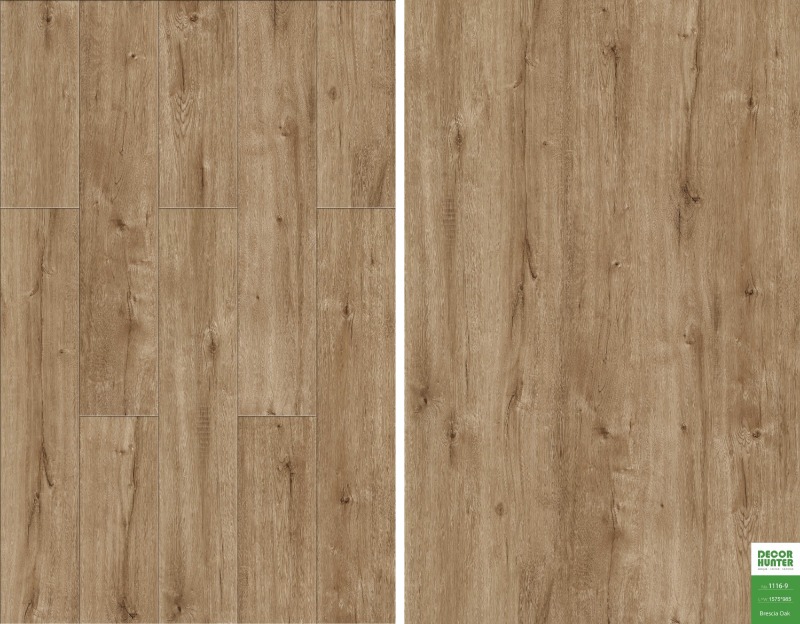 1116 Brescia Oak｜Wood Grain Vinyl Flooring Film